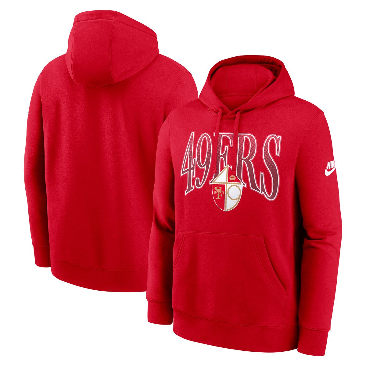 Nike Kapuzenpullover Nike Hoodie San Francisco 49ers Nike Rewind Club Hoodie