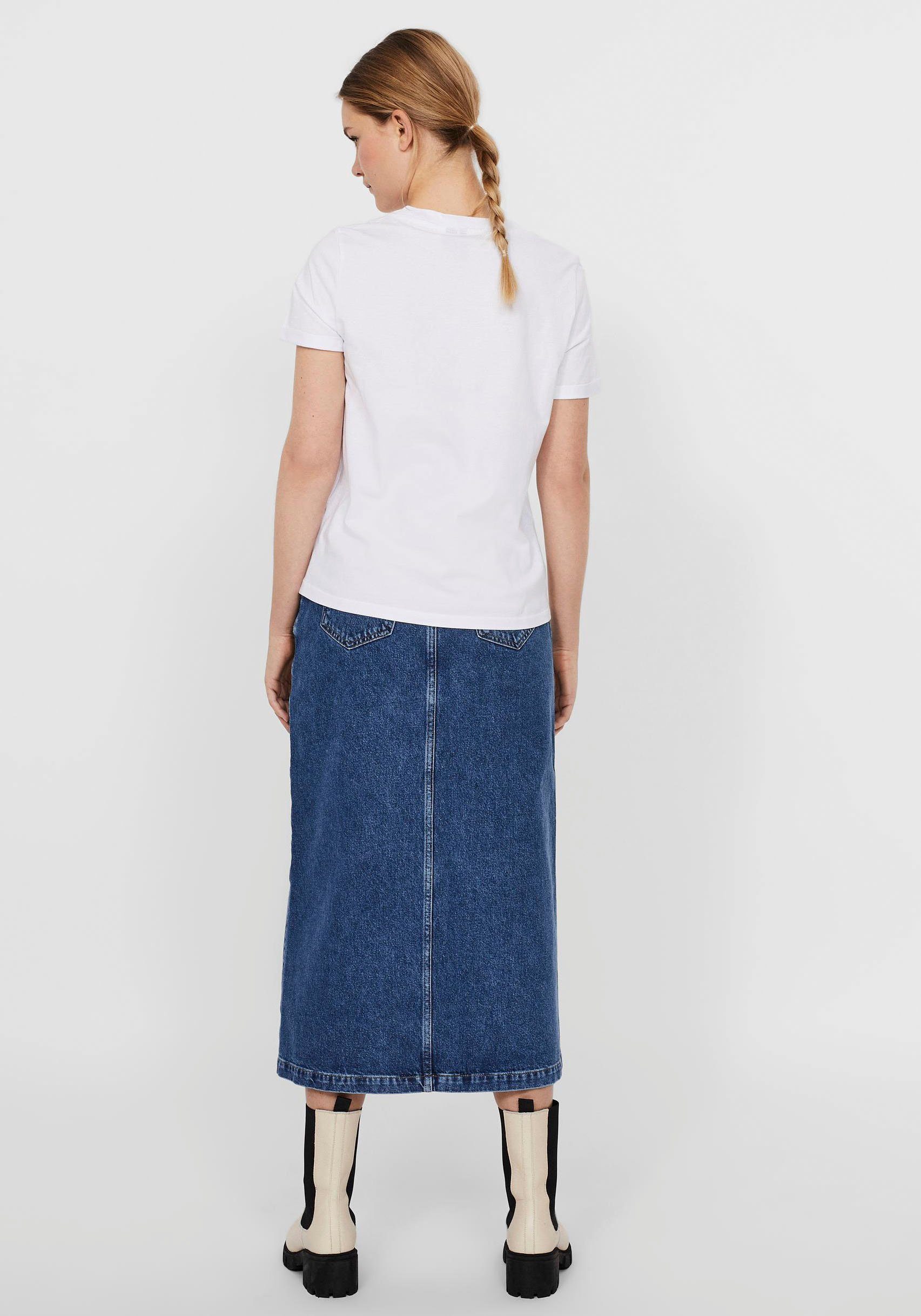 Vero Moda Rundhalsshirt VMPAULA günstig online kaufen