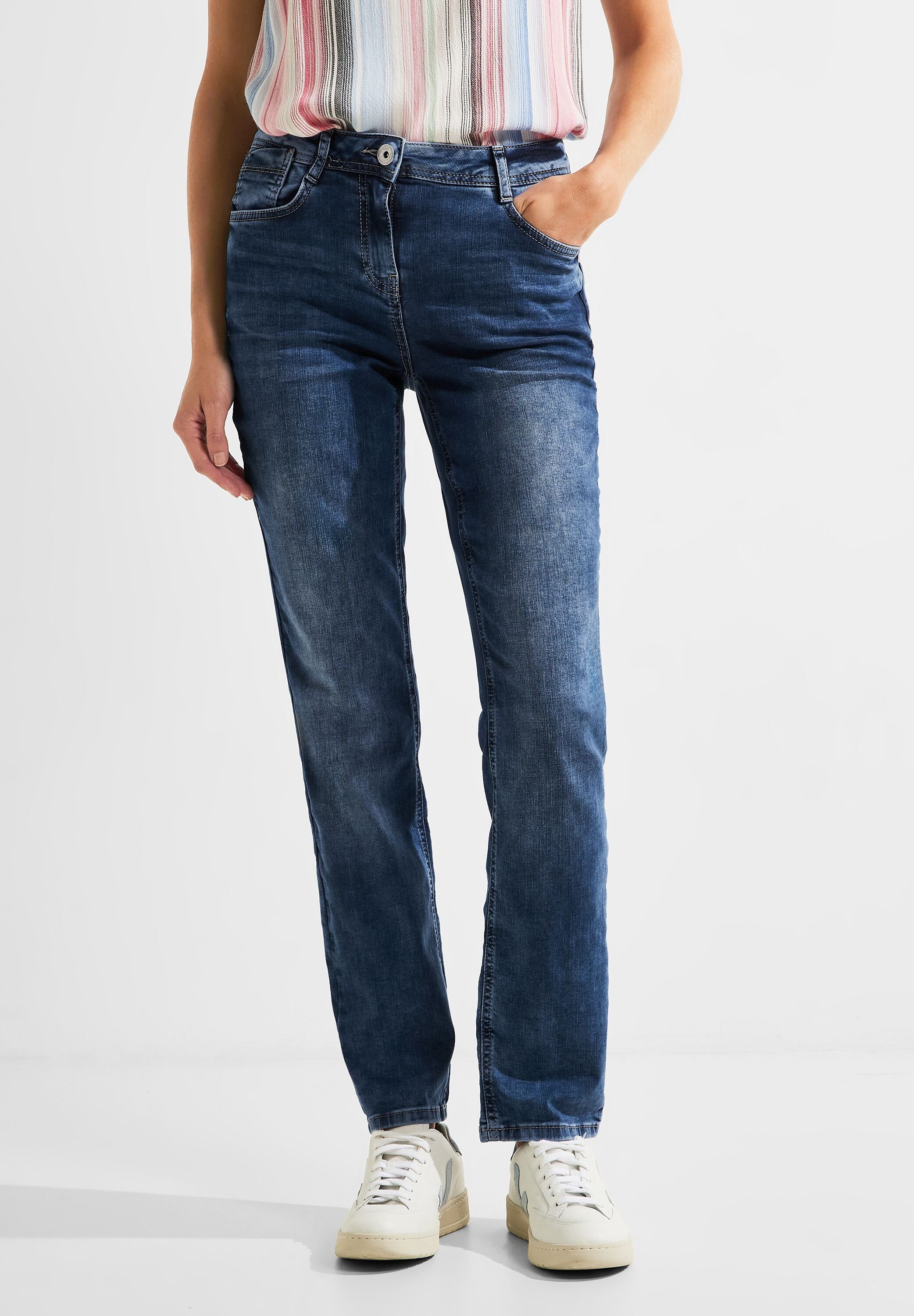 Slim-fit-Jeans Cecil 5-Pocket-Style