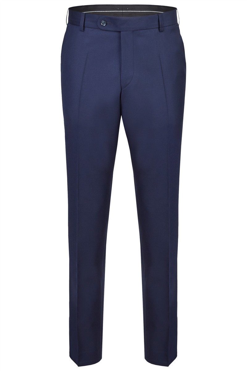 Atelier Torino Anzughose Atelier-Torino MIX&MATCH Herren Hose Modern-Fit Mitternachtsblau