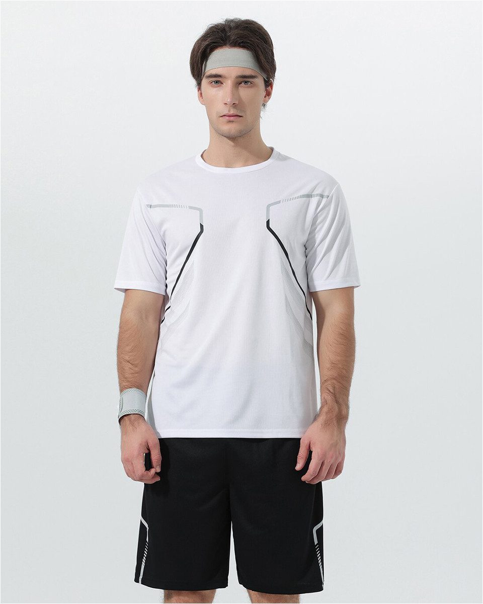 YOUTHUP Sportanzug, Herren Sportanzug Casual 2-Teiliges Set mit Rundhalsausschnitt
