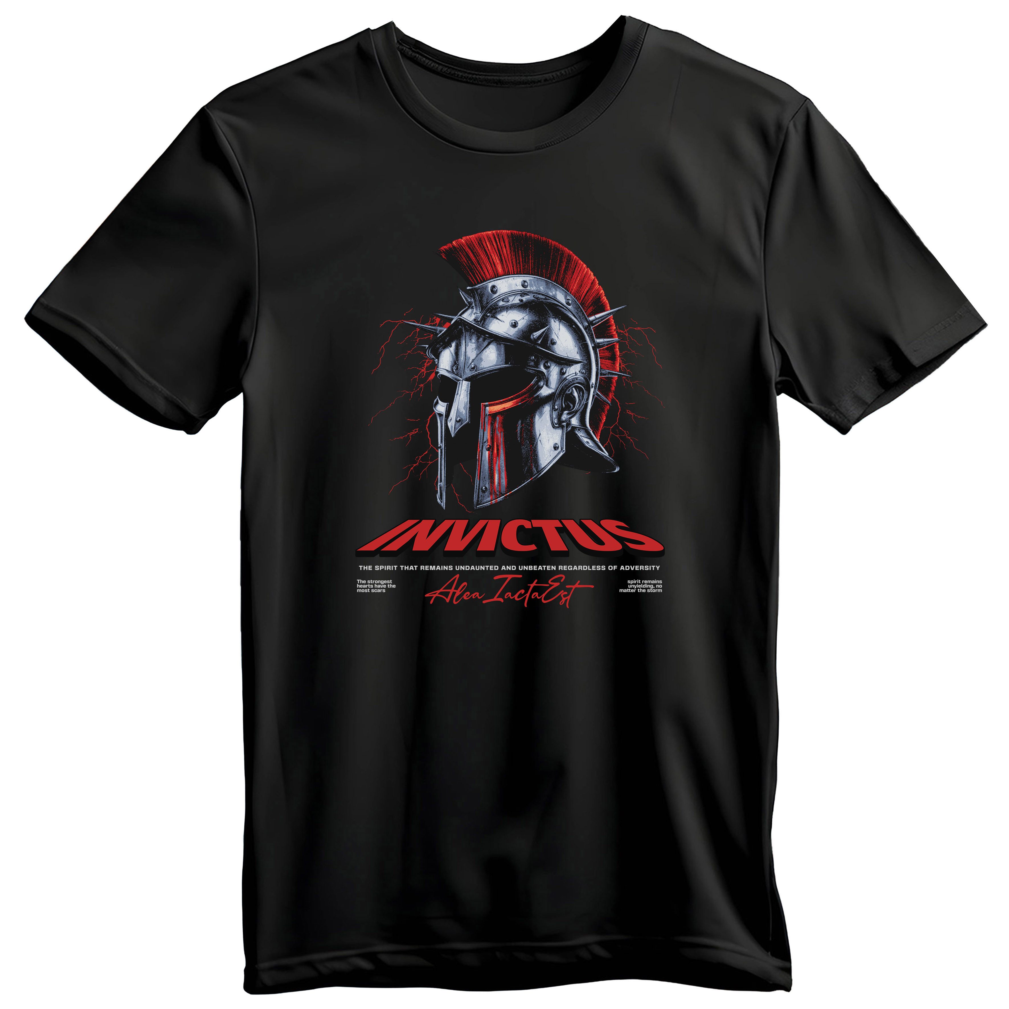 Banco T-Shirt Herren „Invictus Gladiator“ Hochwertiger Frontprint, robust & günstig online kaufen