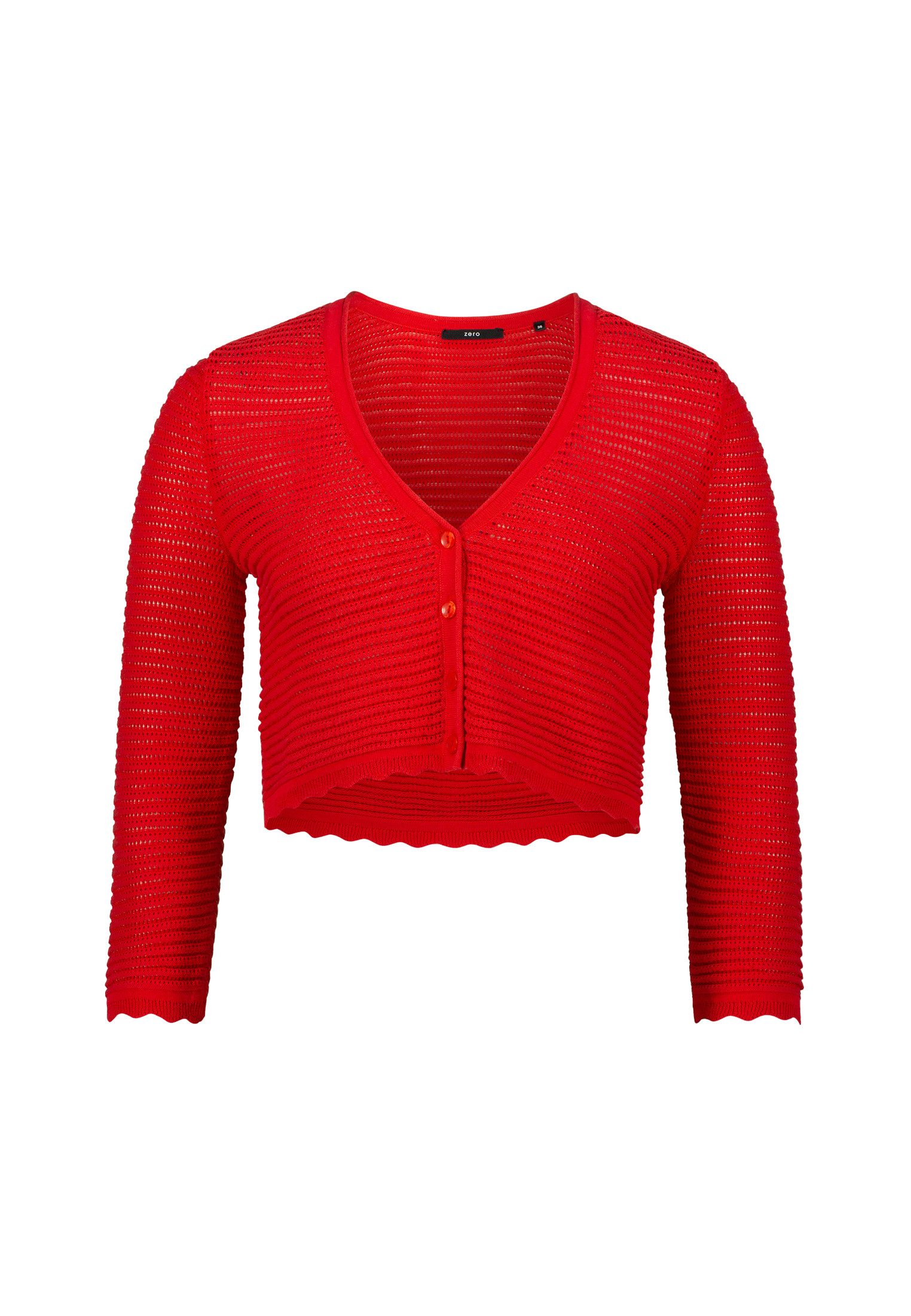 Zero Strickjacke zero Strickjacke kurz mit günstig online kaufen