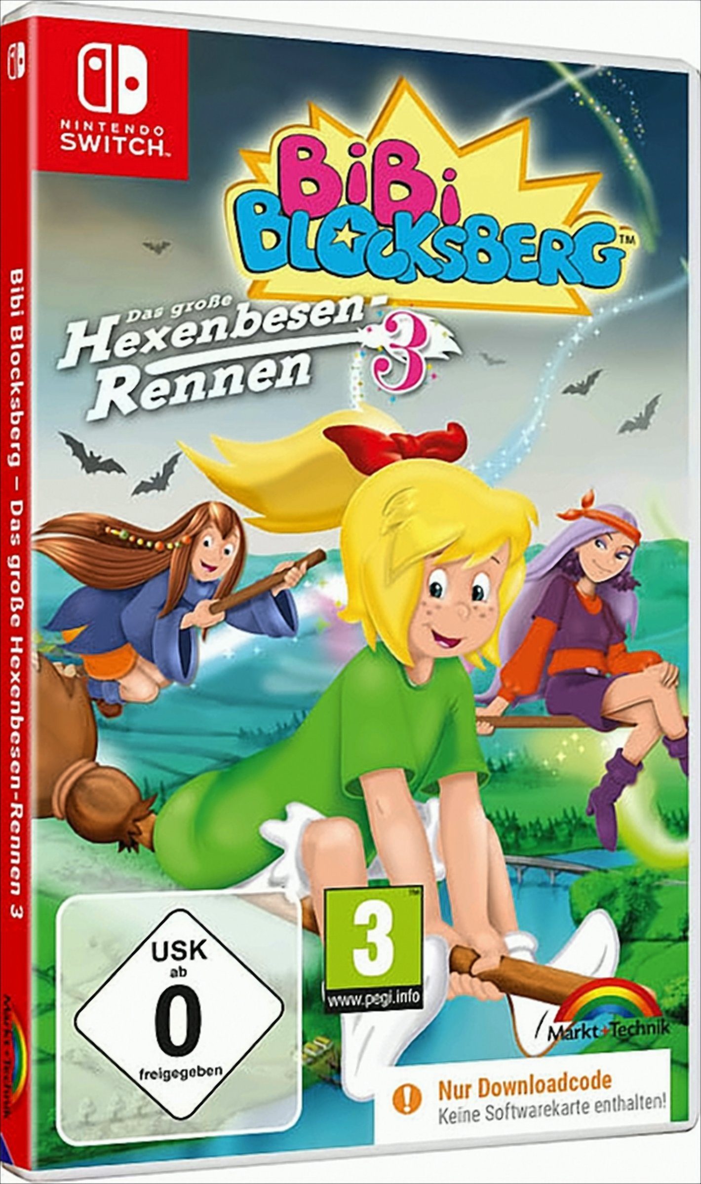 Bibi Blocksberg 3 Switch CIAB Das große Hexenbesen-Rennen Nintendo Switch