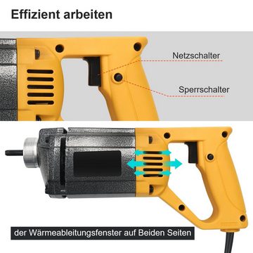 Randaco Innenrüttler 1000W Betonrüttler, 1.5m, 5000U/min, 230V Ø 35 mm Elektro, Schlauchlänge: 150 in cm, (Set), Superleistung, Langlebig