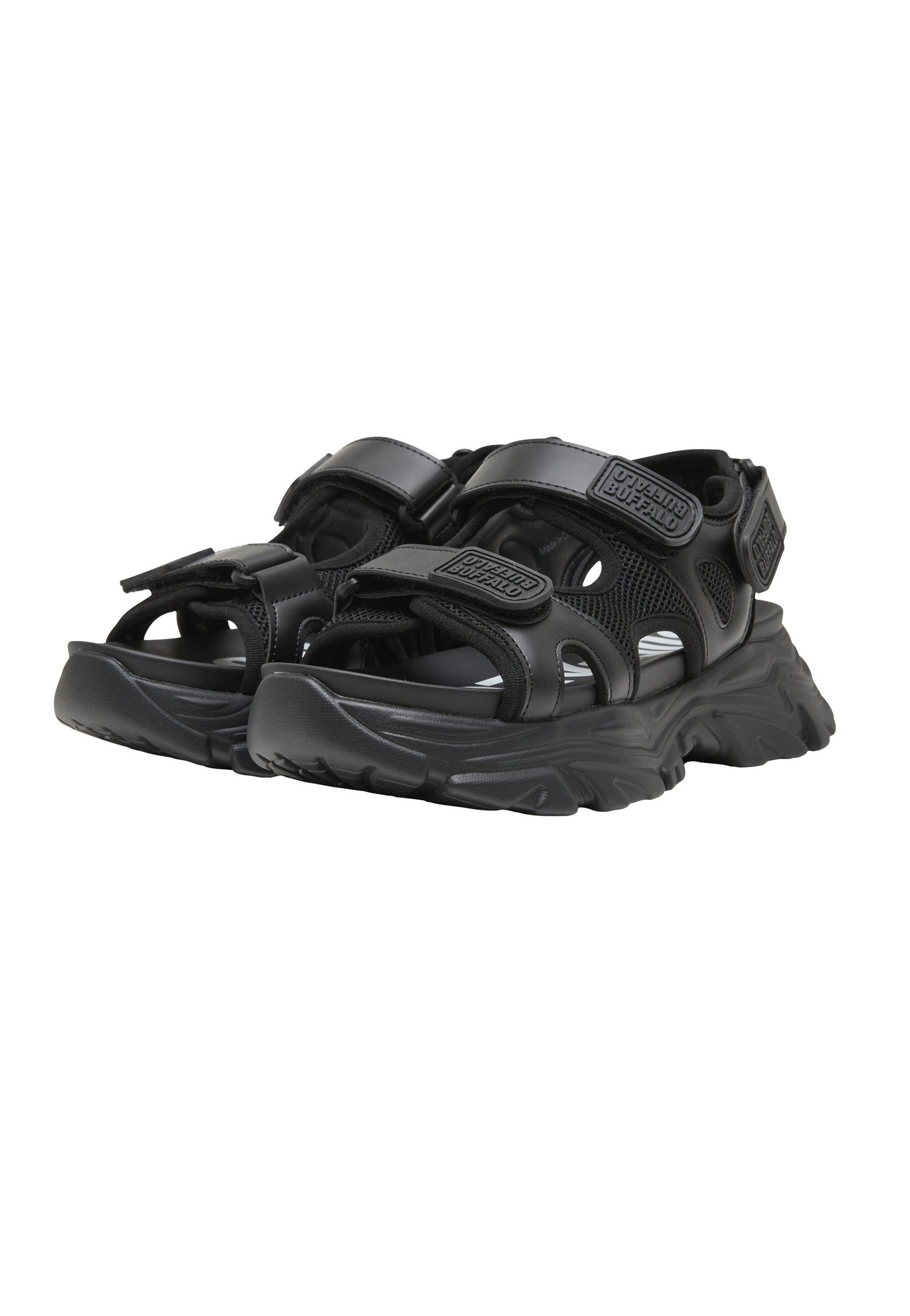 Buffalo Buffalo ZANTHERA - VEGAN NAPPA/MESH Plateausandaletten