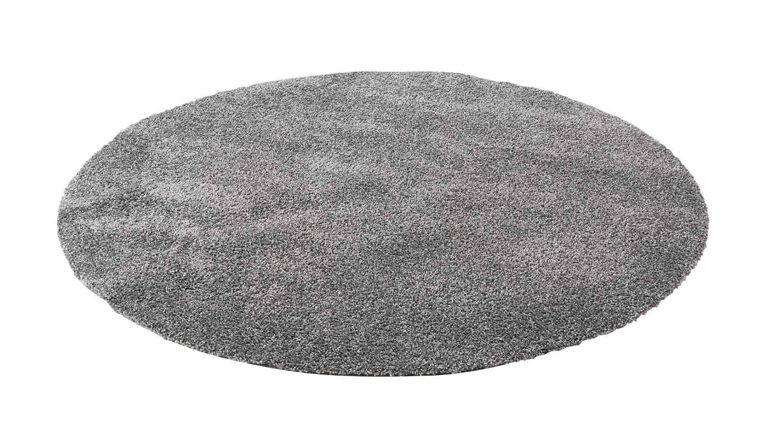 Teppich DOLCE, Anthrazit, Ø 120 cm, günstig online kaufen