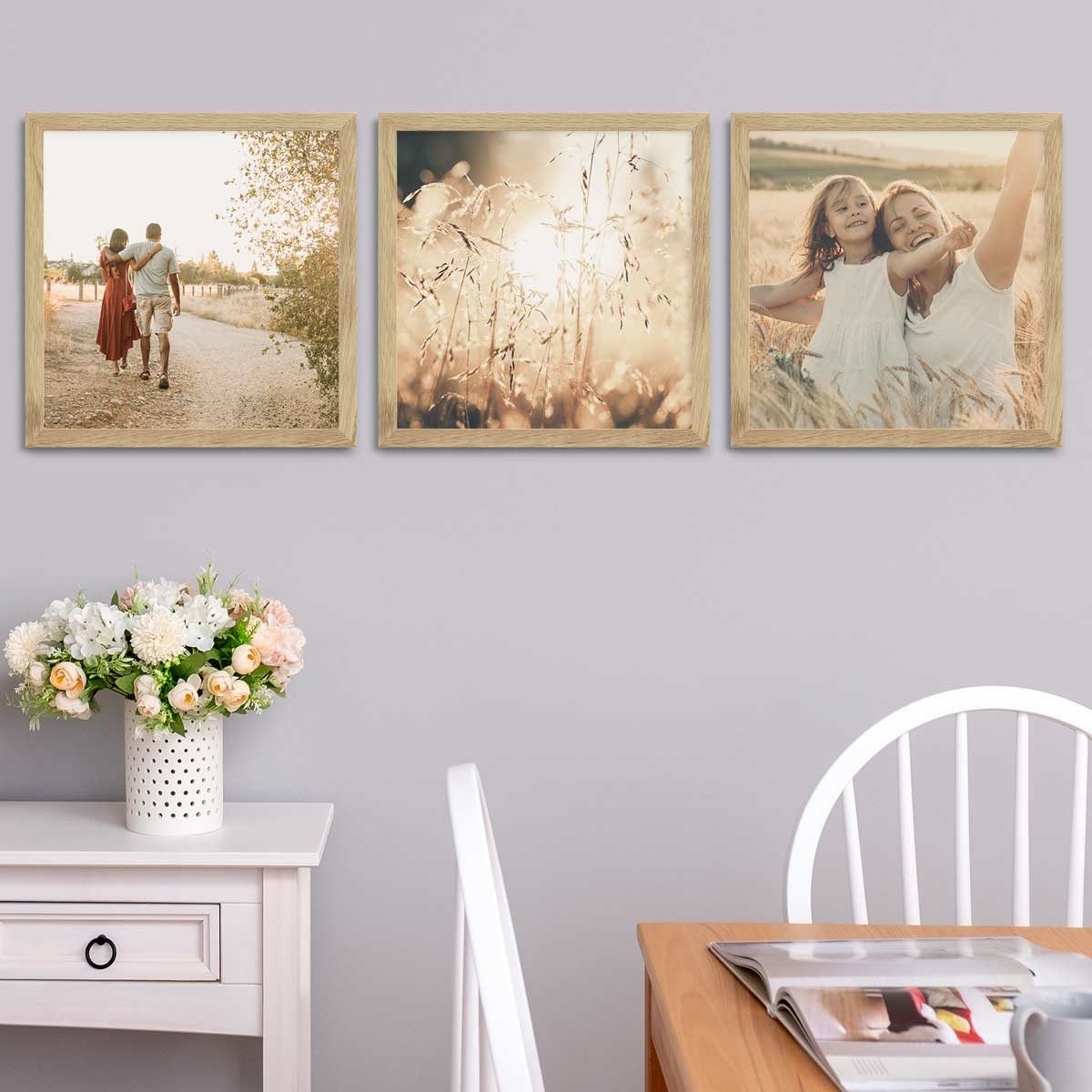 PHOTOLINI Bilderrahmen 3er Set breite Rahmen, günstig online kaufen
