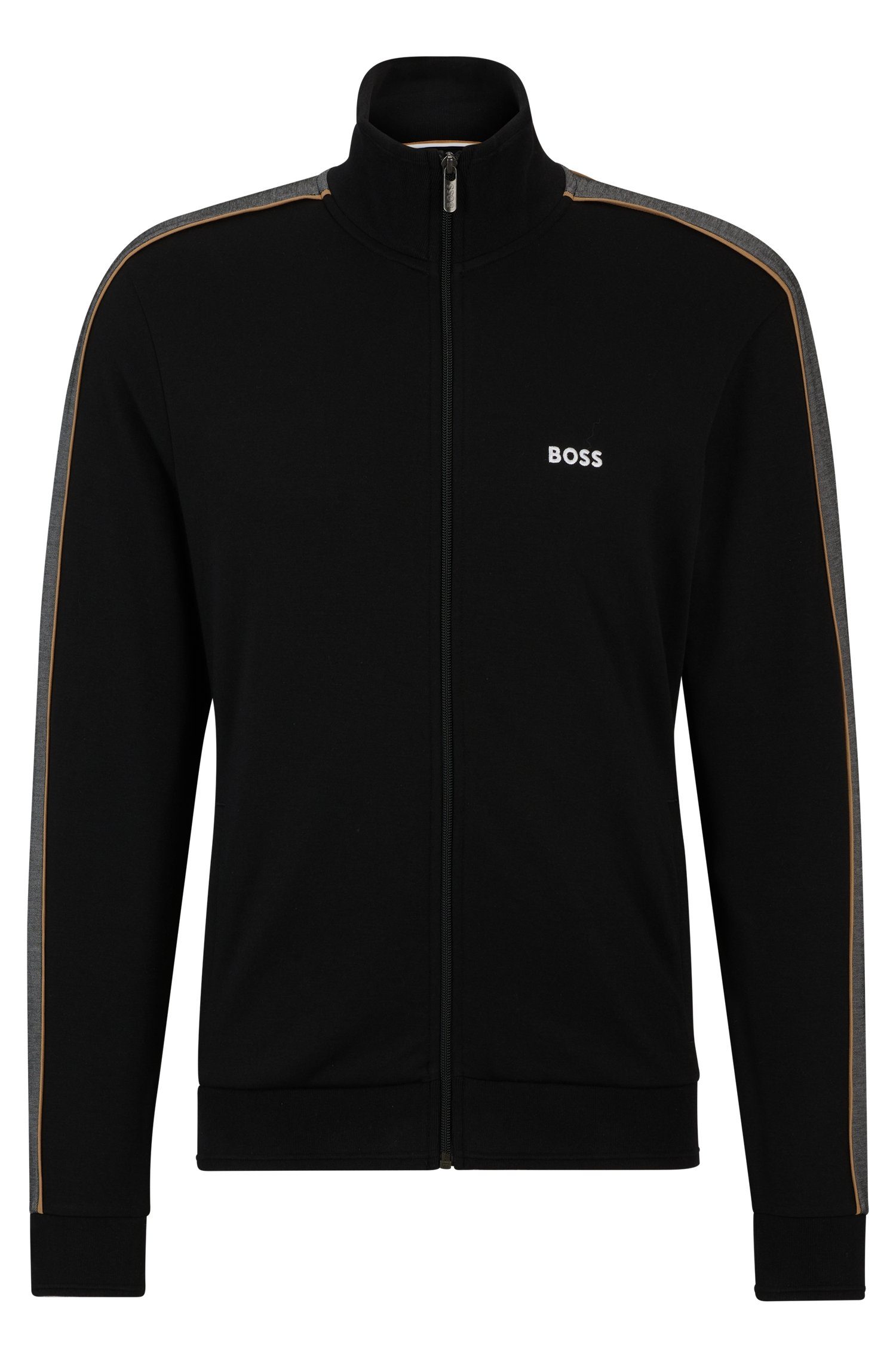 Hugo boss zip through deals jacket