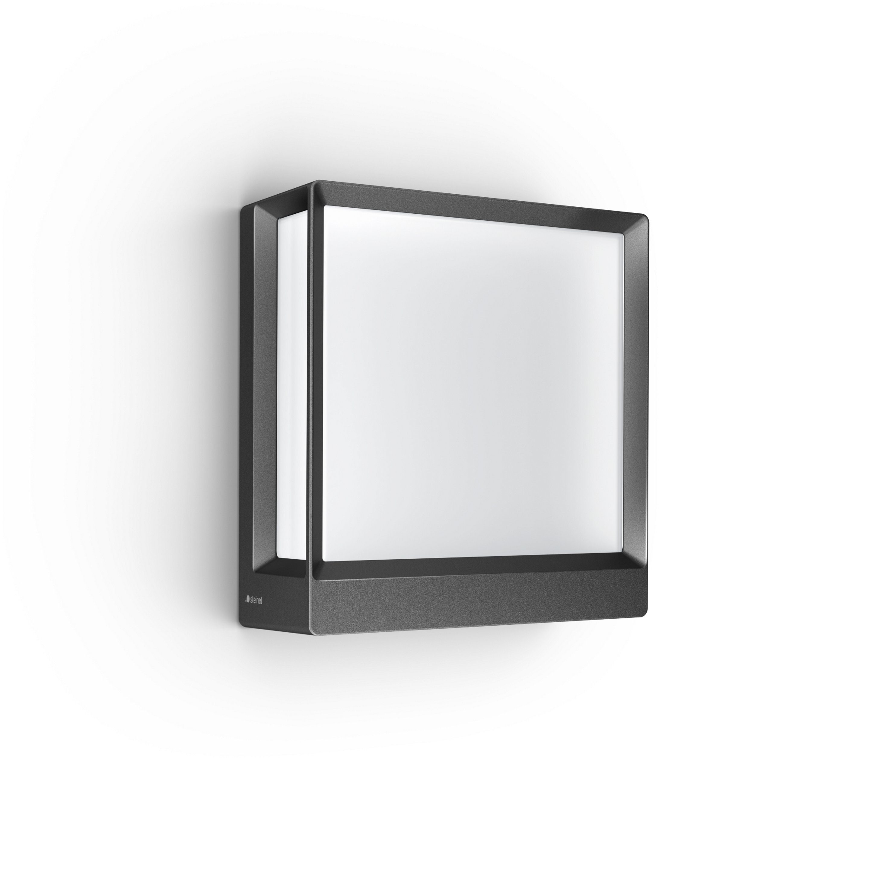steinel LED Außen-Wandleuchte L 40, LED fest integriert, Wandlampe, smart, bedienbar per App, 3000 K, 12,9 W, 987 lm
