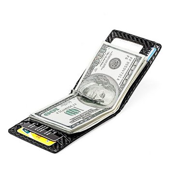 HYIEAR Geldbörse Portmonee Herren, Geldbörse Herren, Slim Wallet mit RFID-Schutz (1-tlg., Geldbeutel aus Mikrofaser mit 1 Geldfach), Geschenke für Männer