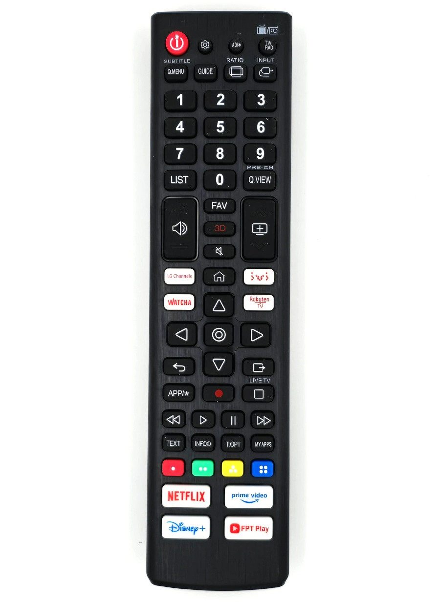 Alltro Universal TV Fernbedienung für alle LG TV Fernsehers Fernbedienung (Smart LCD LED QLED UHD 4K 8K 3D TV)