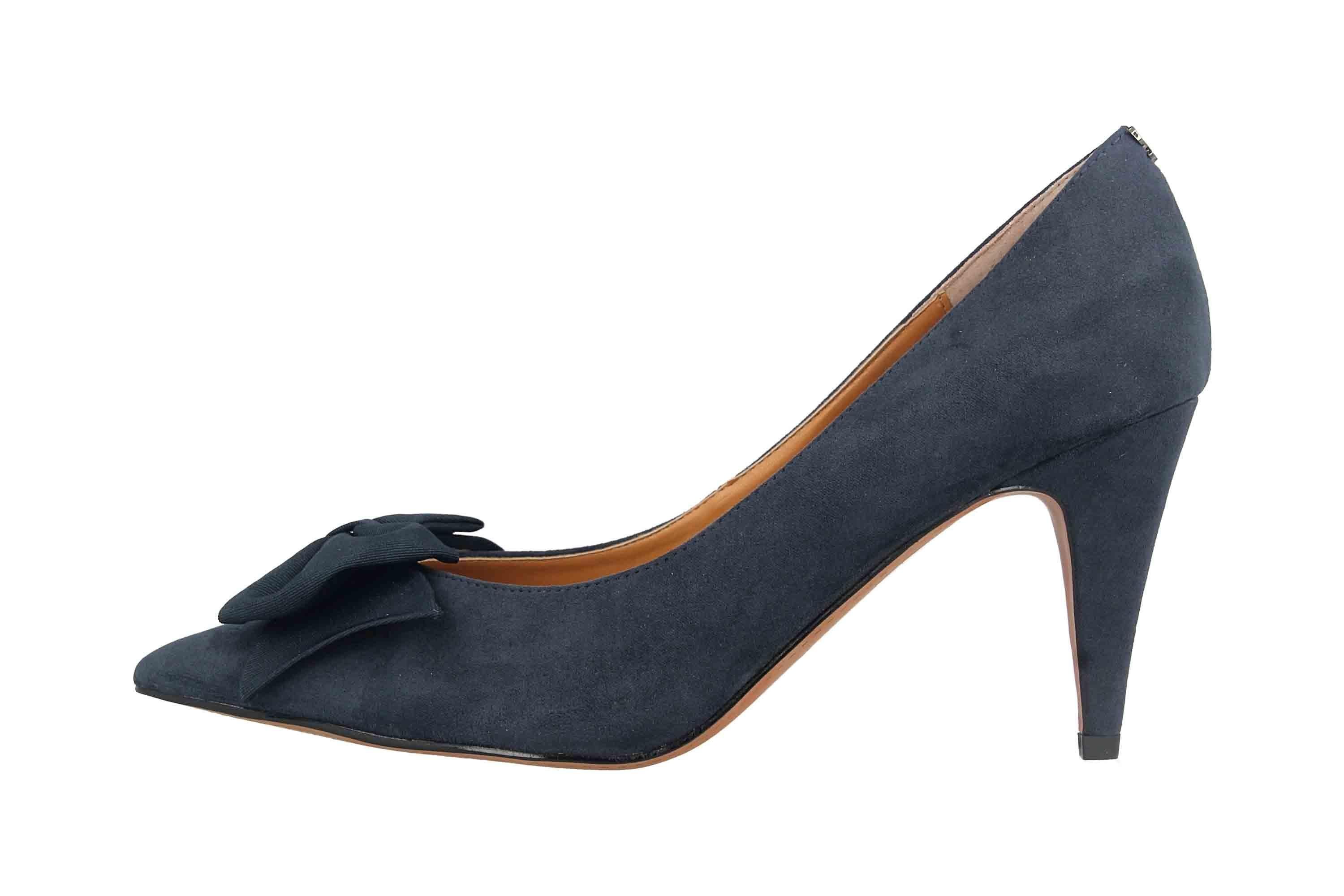 J.Reneé Idrease Navy Suede Pumps