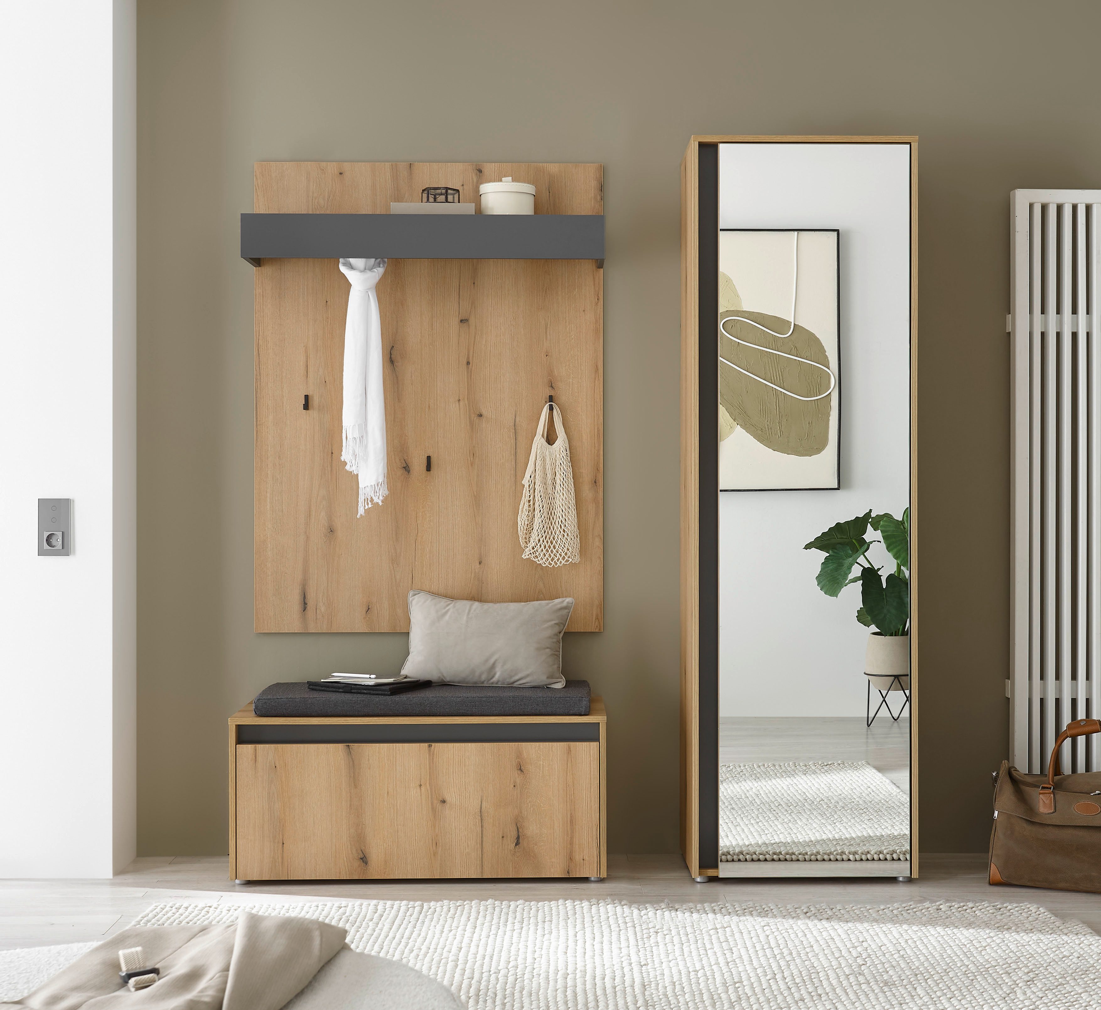 INOSIGN Garderoben-Set GIRON/CiTY, moderne Garderobe, Komplettset günstig online kaufen