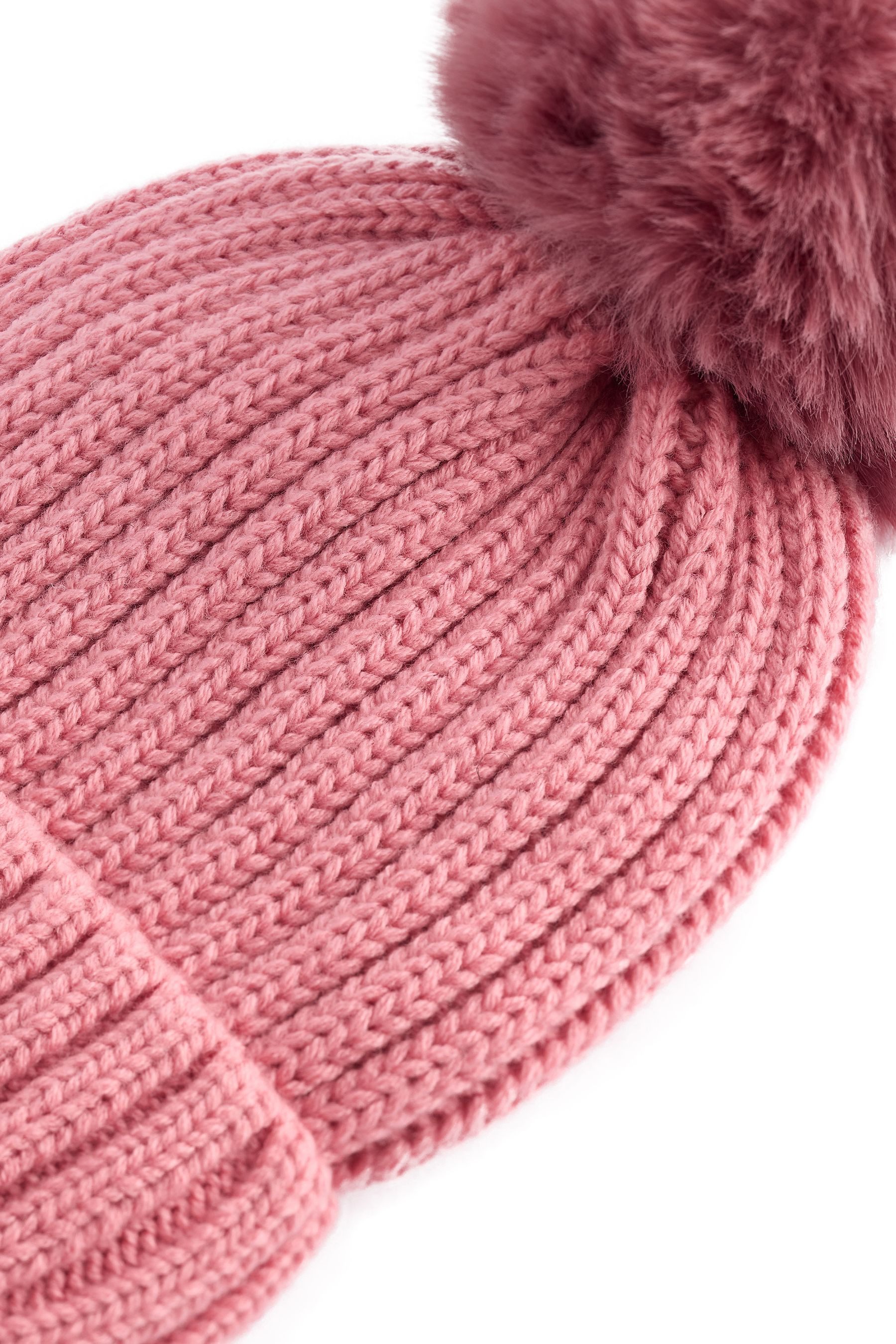 Next Bommelmütze Gerippte Bommelmütze (1-St) günstig online kaufen