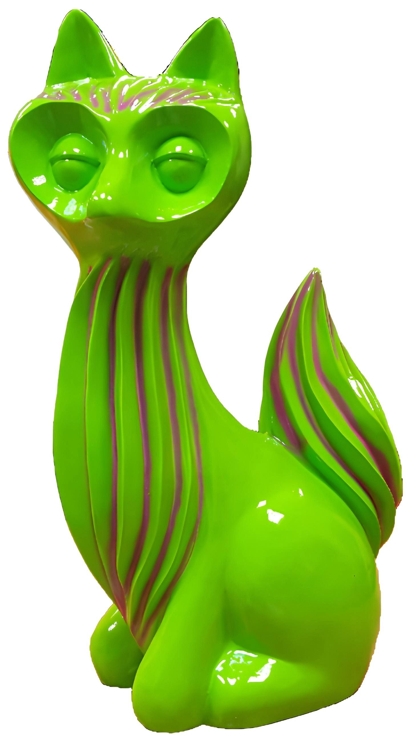 Xlmoebel Skulptur Kunstvoller Fuchs Скульптуры im abstrakten Design – Designer Loft (1 St., Abstrakte Figur "Fuchs), Hergestellt in Europa