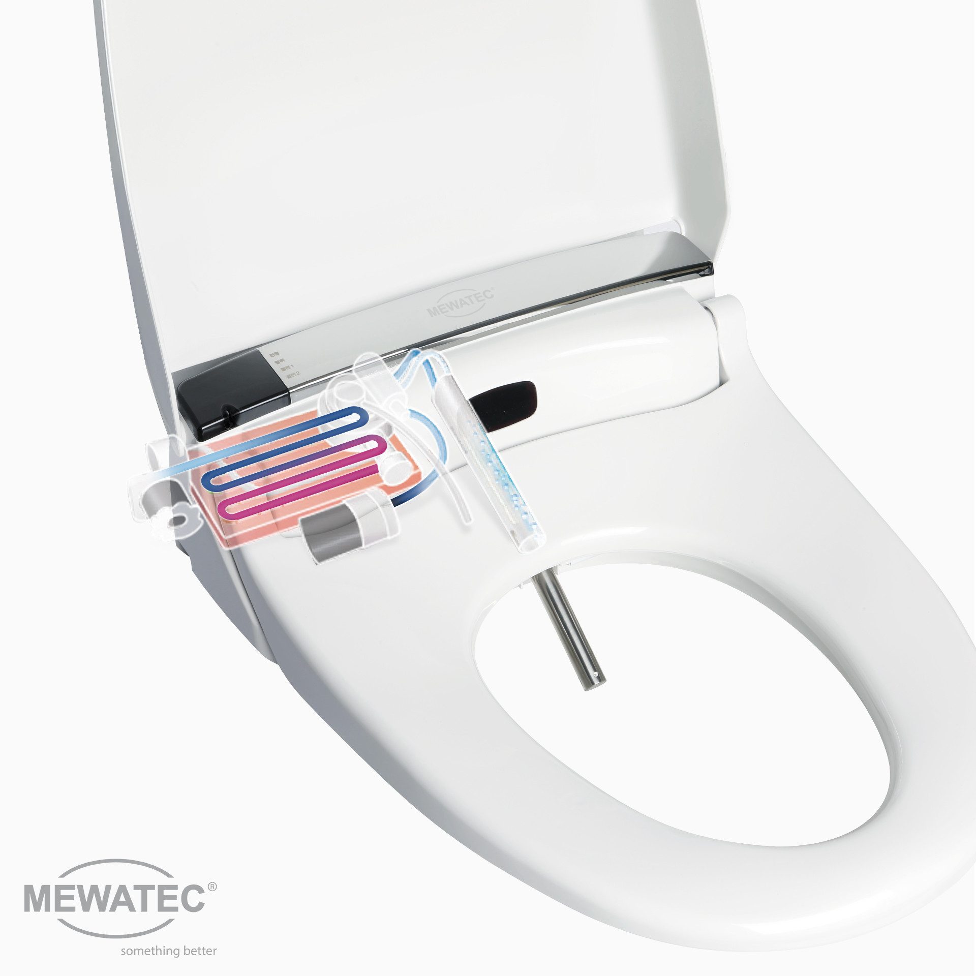 MEWATEC Dusch-WC-Sitz Dusch-WC Aufsatz E900, - günstig online kaufen