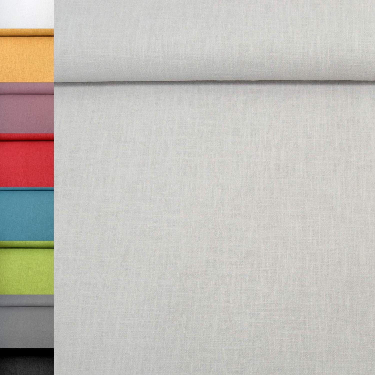 MAGAM-Stoffe Stoff "Helena", Bauern-Leinenstoff aus 100% Leinen ÖKO-TEX Meterware ab 50cm