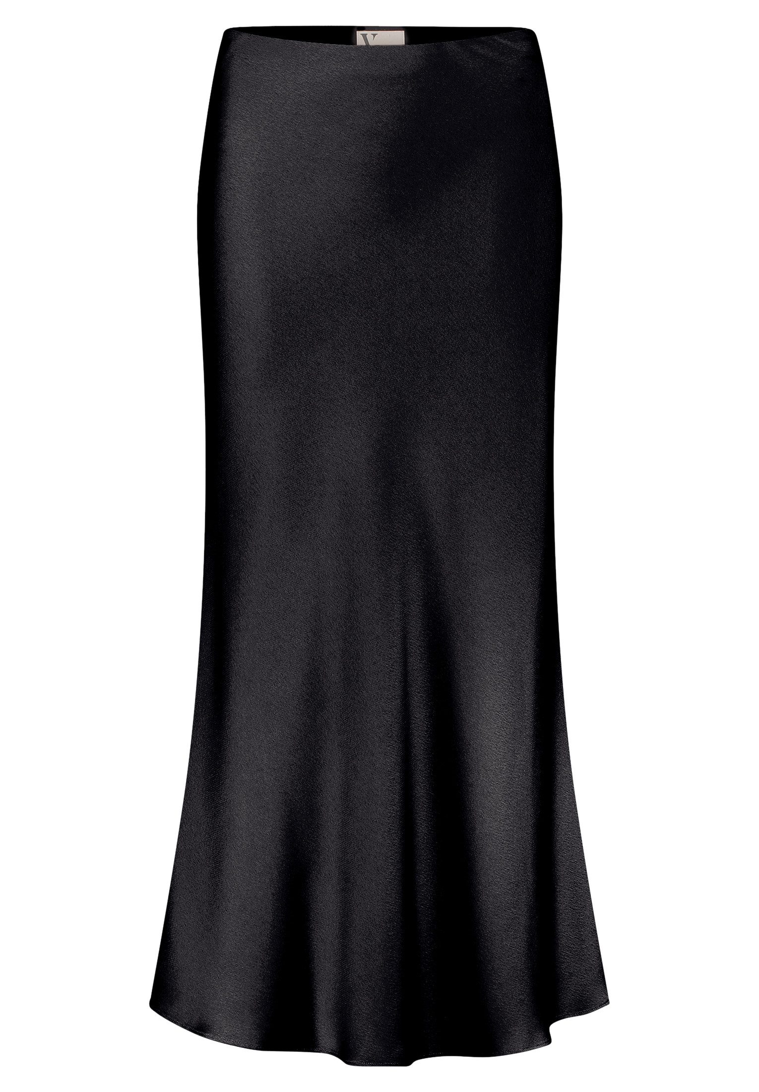 Vera Mont Maxirock "Damen Satinrock wadenlang" Material günstig online kaufen