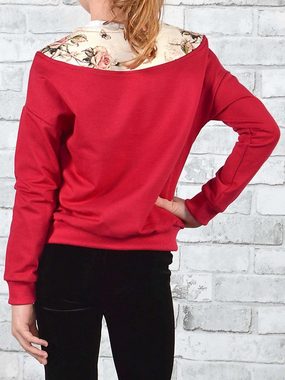 KMISSO Sweatshirt Mädchen Pullover mit Motiv (1-tlg)