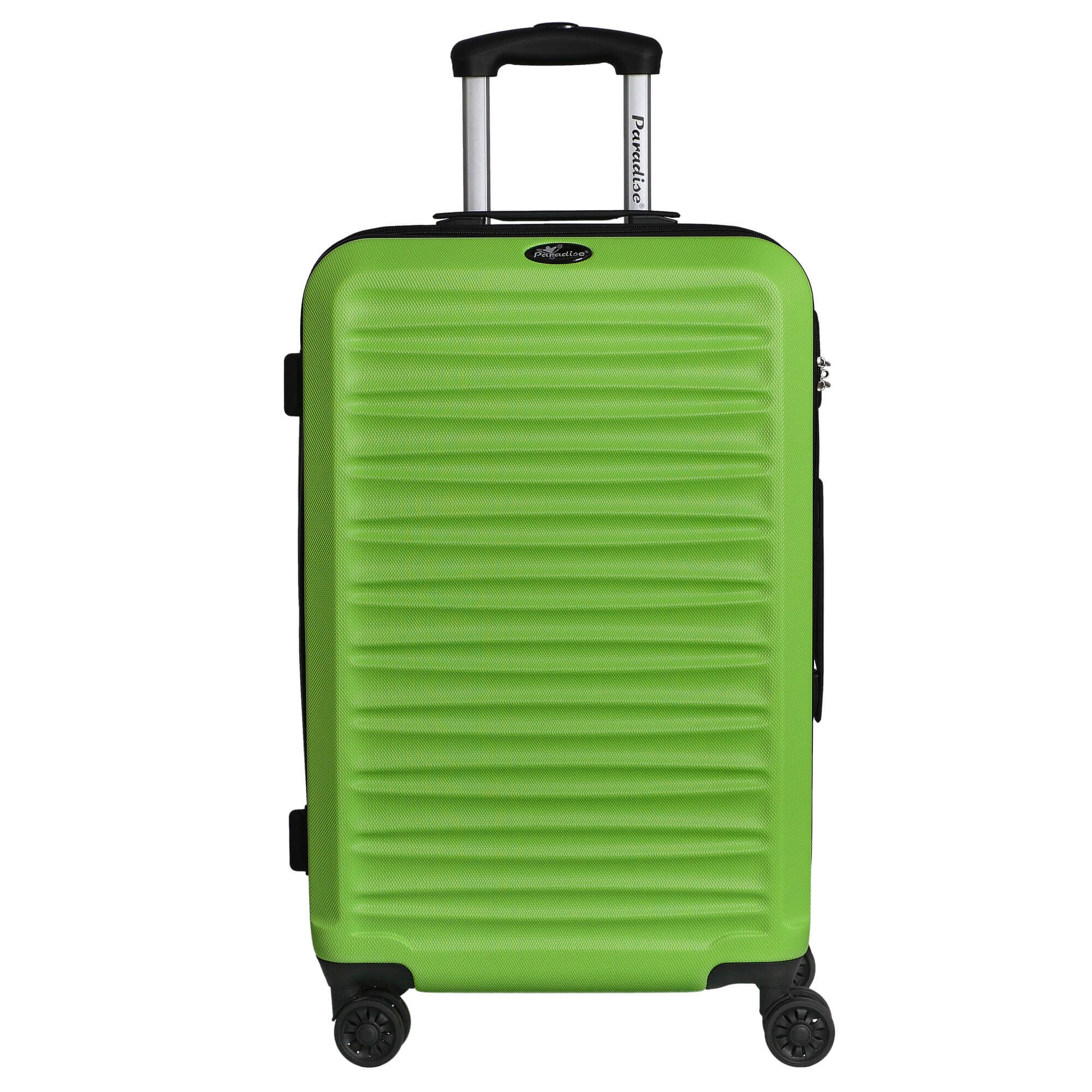 CHECK.IN® Koffer Paradise by Havanna 2.0 - 4-Rollen-Trolley 69 cm (hellgrün), 4 Rollen Rollen
