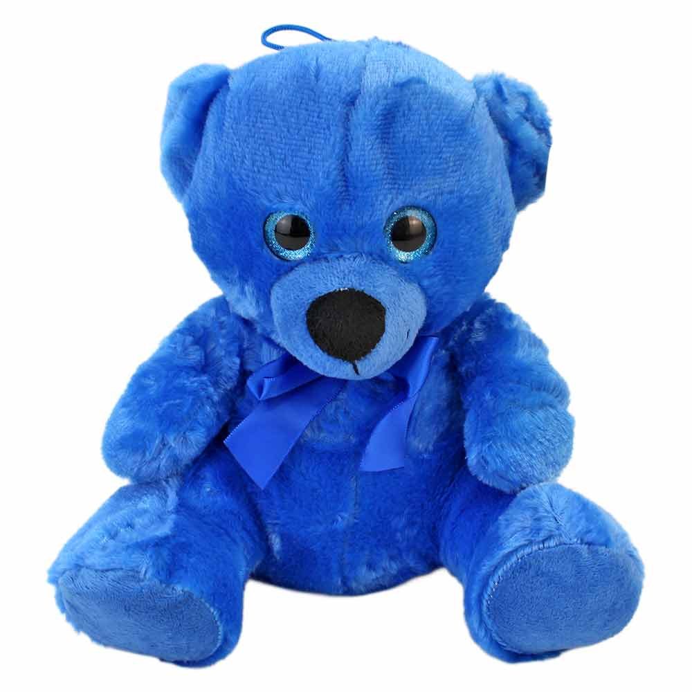 Krüger & Gregoriades Kuscheltier Bär mit Schleife "Babsi" - ca. 25 cm (1-St)