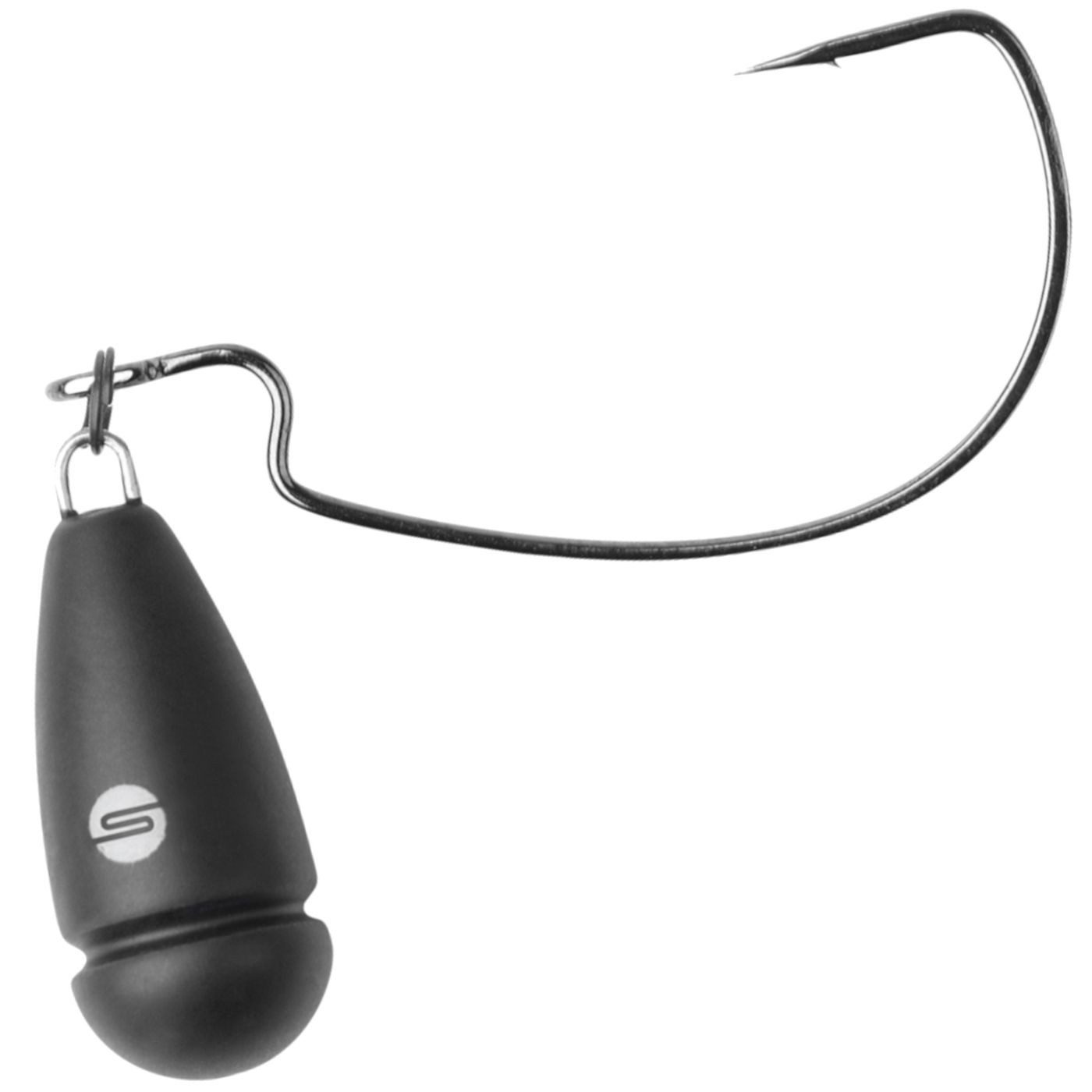 Jighaken Spro Freestyle Jika Jig Gr. 1/0 - Offset Haken mit Blei