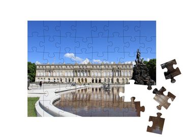 puzzleYOU Puzzle Schloss Herrenchiemsee, Wahrzeichen Deutschlands, 48 Puzzleteile, puzzleYOU-Kollektionen Burgen