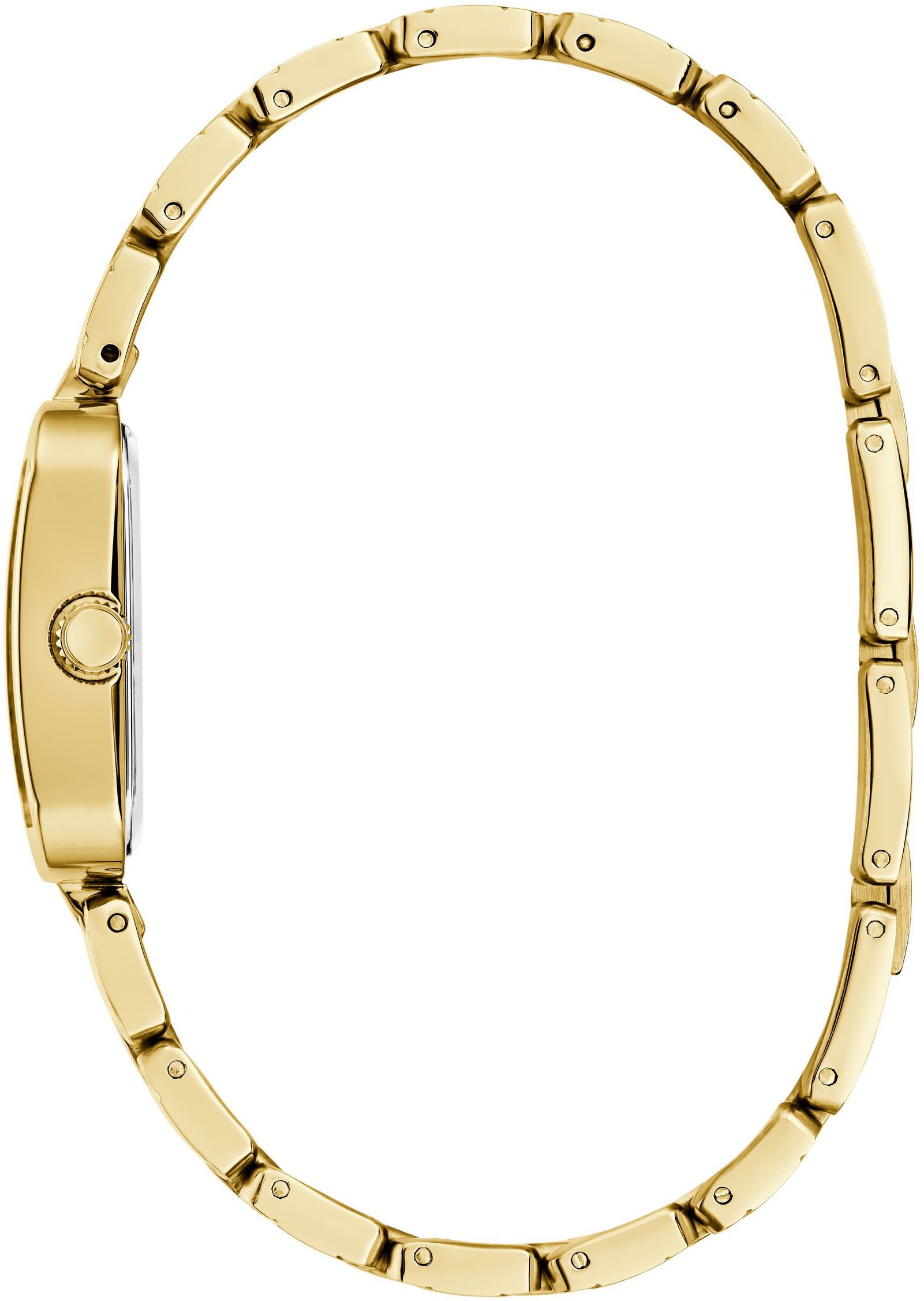 Guess Quarzuhr ISLA GW0865L2, Armbanduhr, Damenuhr, Edelstahlarmband