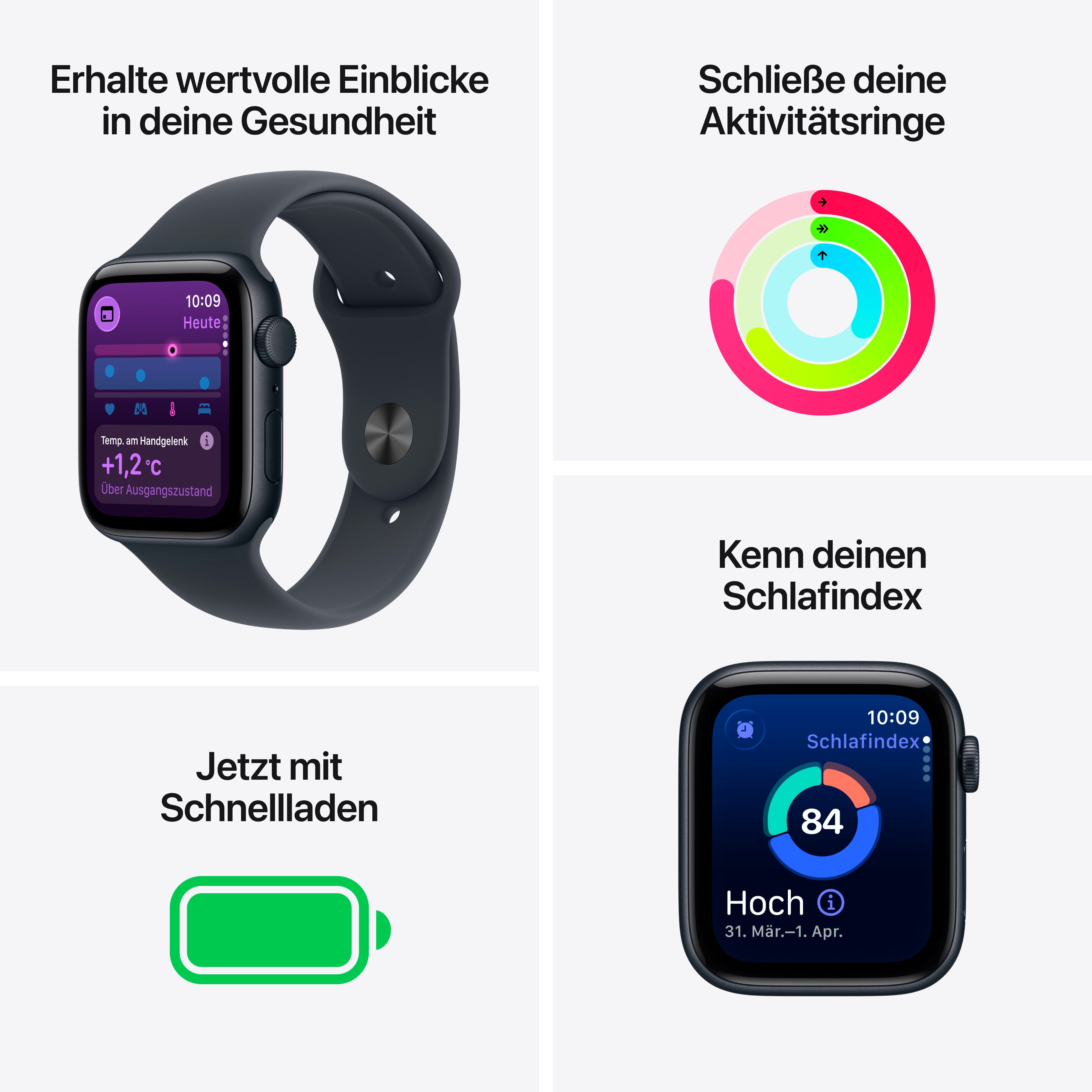 Apple Watch SE 3 Smartwatch (Watch OS), 1-tlg.