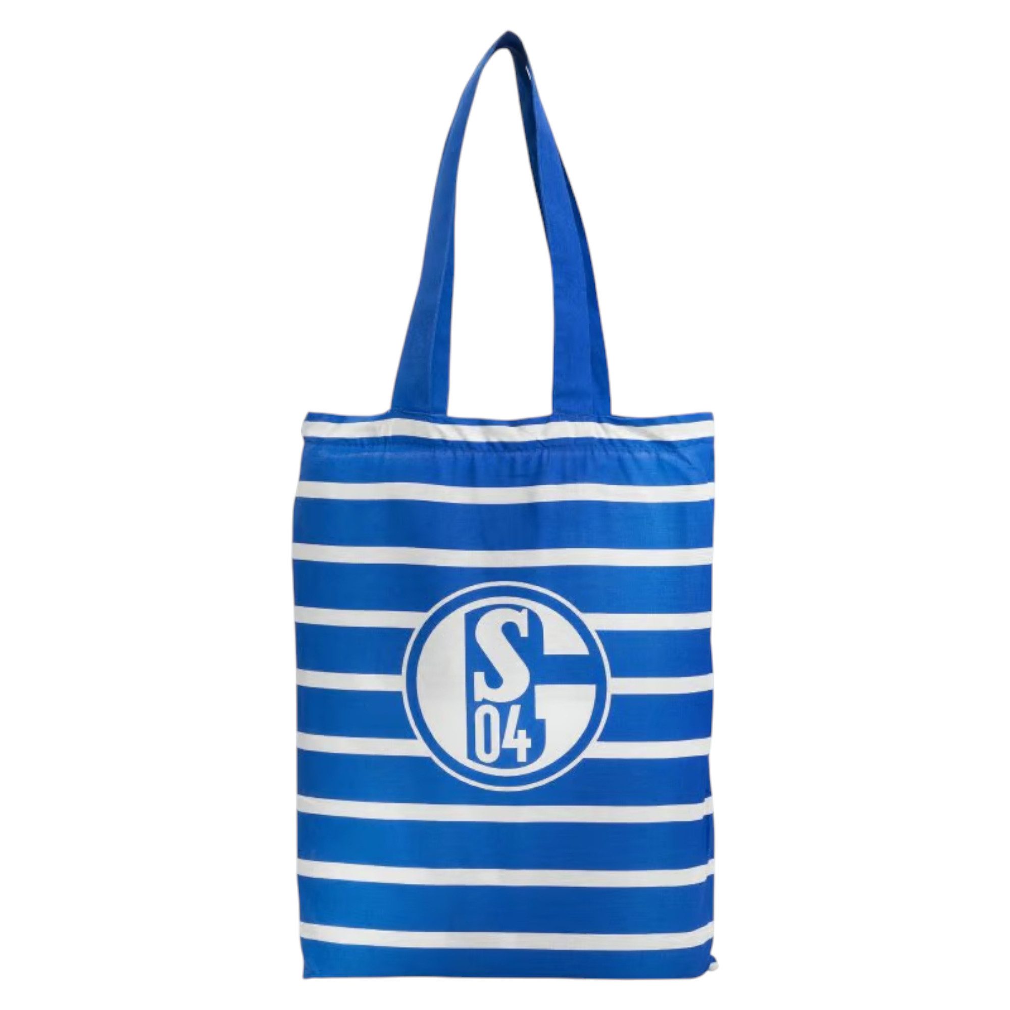 FC Schalke 04 Bettwäsche 200×135 cm Streifen 100 % Baumwolle, 100% Baumwolle, Inklusive Aufbewahrungsbeutel aus Baumwolle