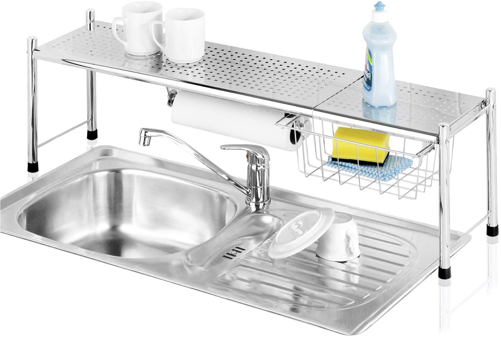 Maximex Küchenregal Modell EXPANDO, ausziehbares Spülbeckenregal mit Küchen günstig online kaufen