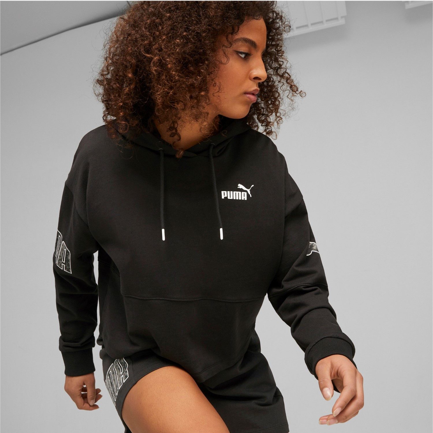 PUMA 2-in-1-Pullover Power Colorblock Sommer Hoodie Pullover
