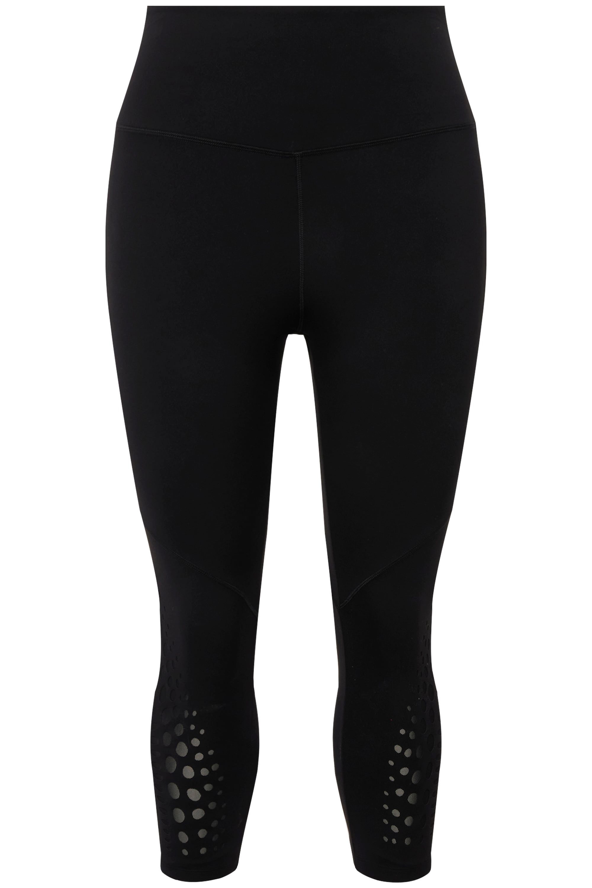 Ulla Popken Leggings 7/8-Sportleggings schnelltrocknend Cut-Outs günstig online kaufen