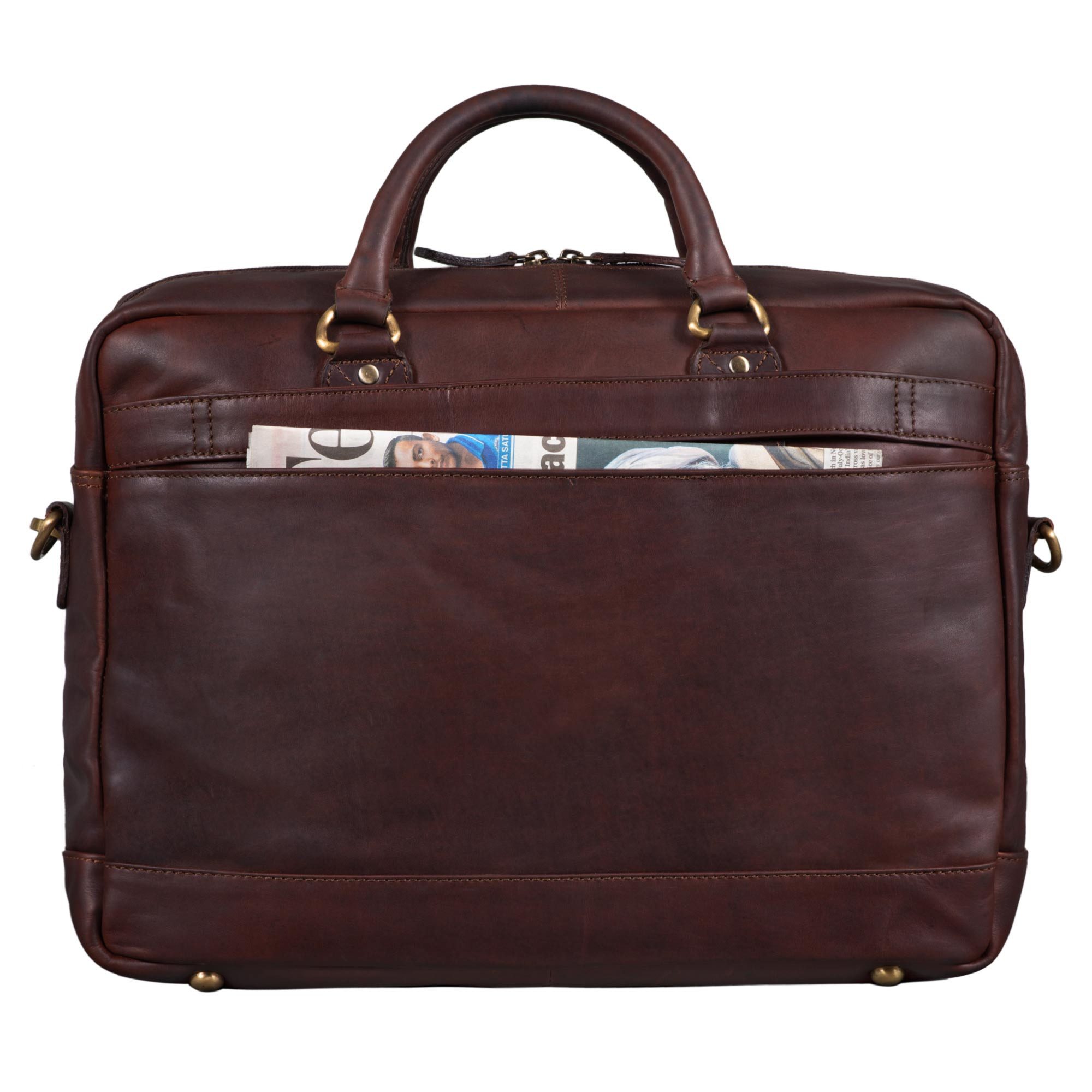 STILORD Aktentasche "Noam" Businesstasche Leder Herren Damen
