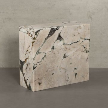MAGNA Atelier Konsolentisch FORTE DEI MARMI aus Marmor, Sideboard eckig, Konsole aus reinem Naturstein, 80x30x70cm