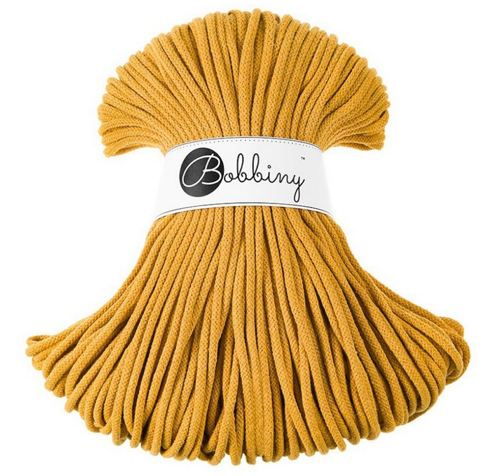Bobbiny Bobbiny 5 mm Premium Flechtkordel 100 m Häkelwolle, 100 m (Baumwoll-Kordel - ideal für Häkel- und Makramee-Projekte), 500 g