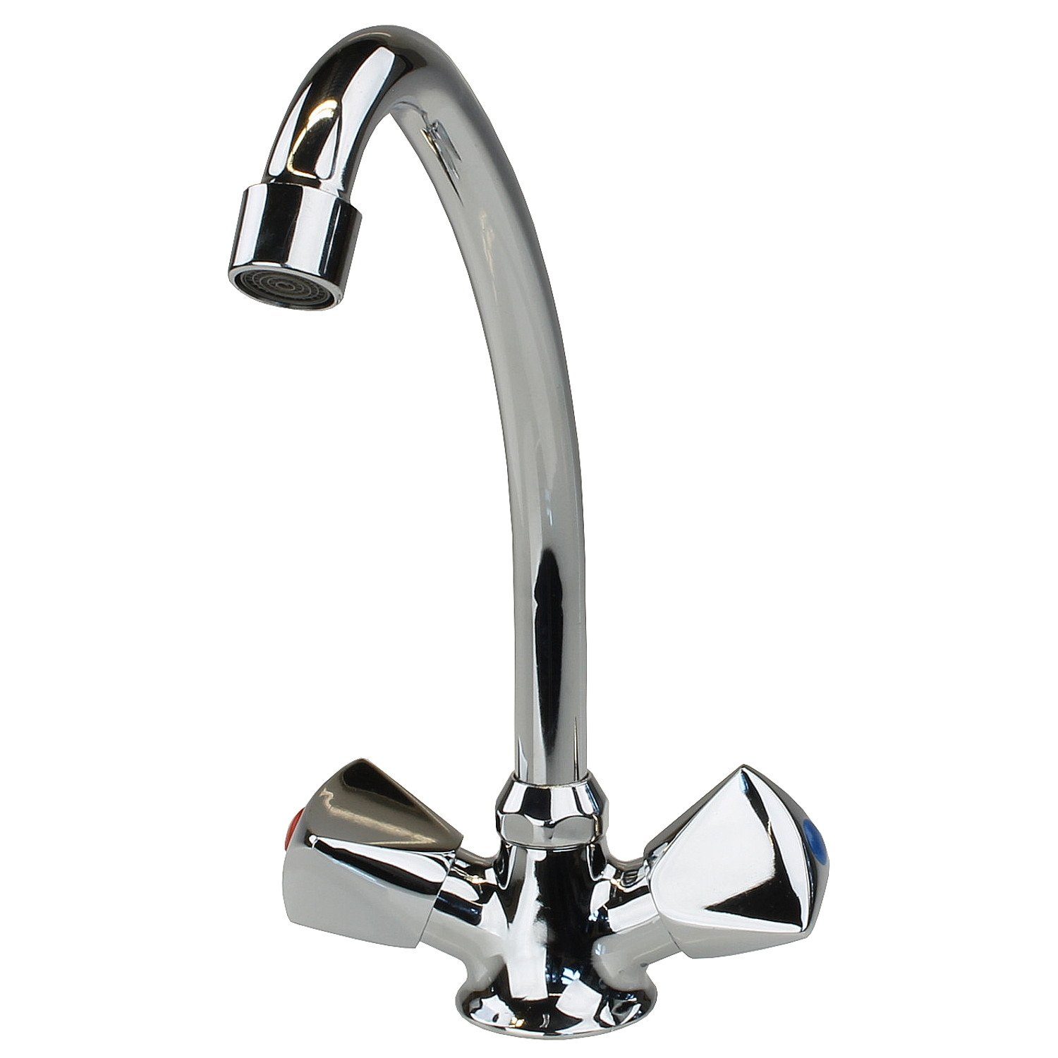 Sanixa Küchenarmatur Kalt Warm (Spültischarmatur, Spülbecken-Armatur günstig online kaufen