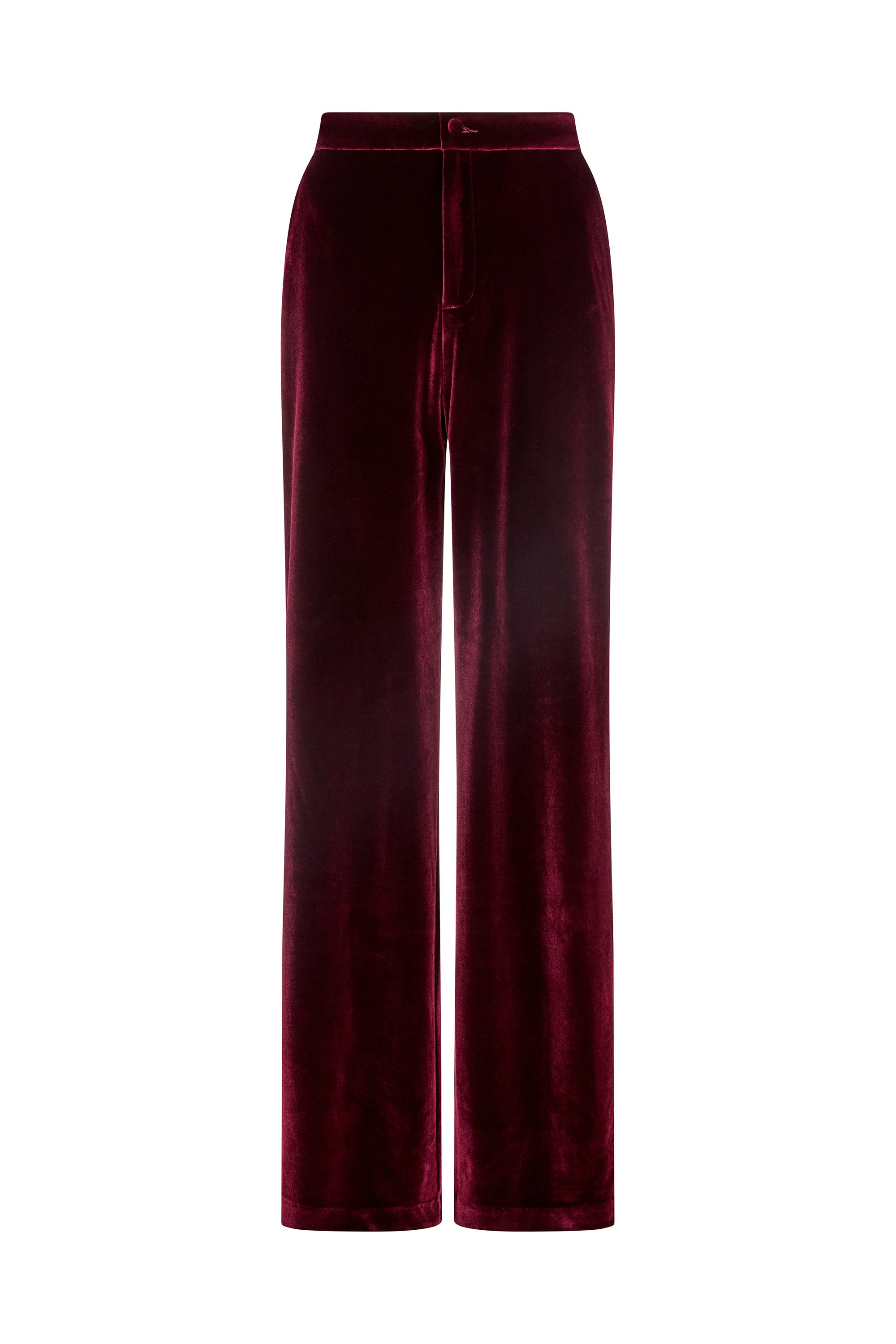 Lily and Lionel Jerseyhose Valerie Straight Leg Velvet Trouser Damen günstig online kaufen