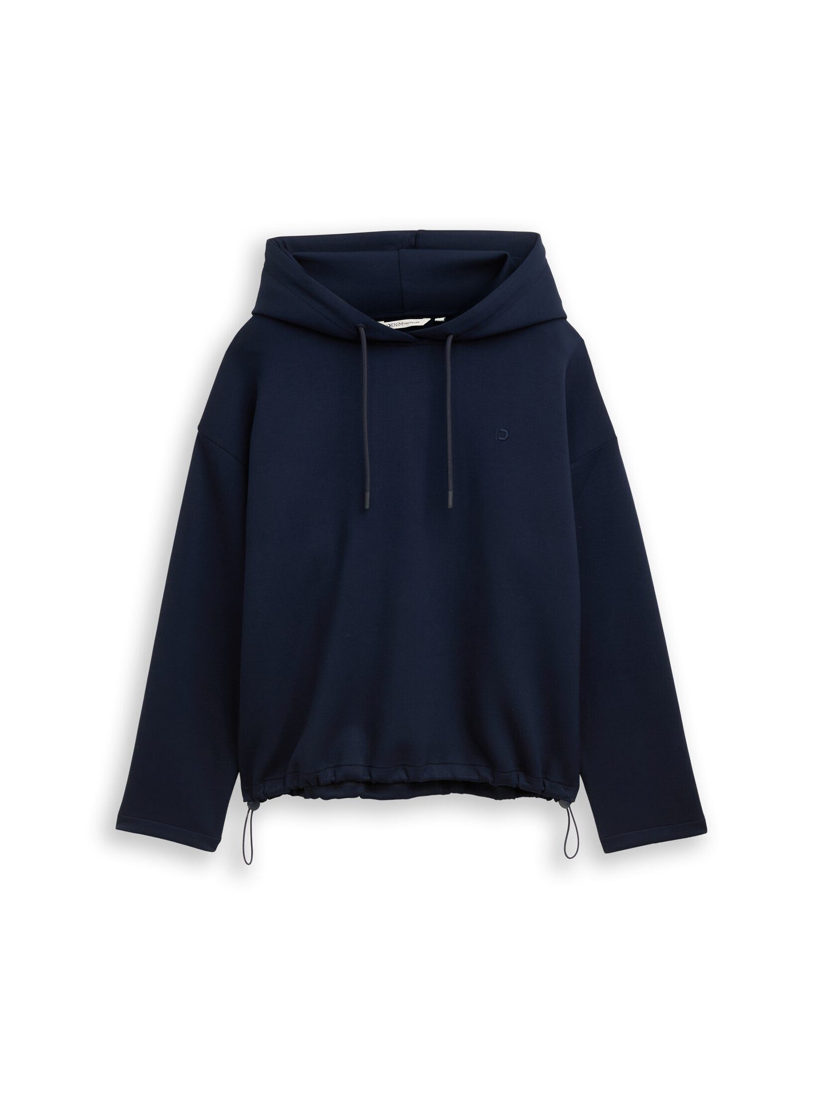 TOM TAILOR Denim Sweatshirt Strick & Sweatshirts Loose Fit Scuba Hoodie Sweatshirt