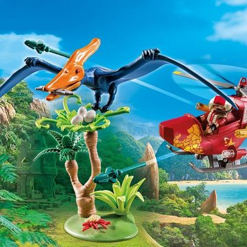 Playmobil® Spielwelt PLAYMOBIL® 9430 - Dinos - Helikopter mit Flugsaurier