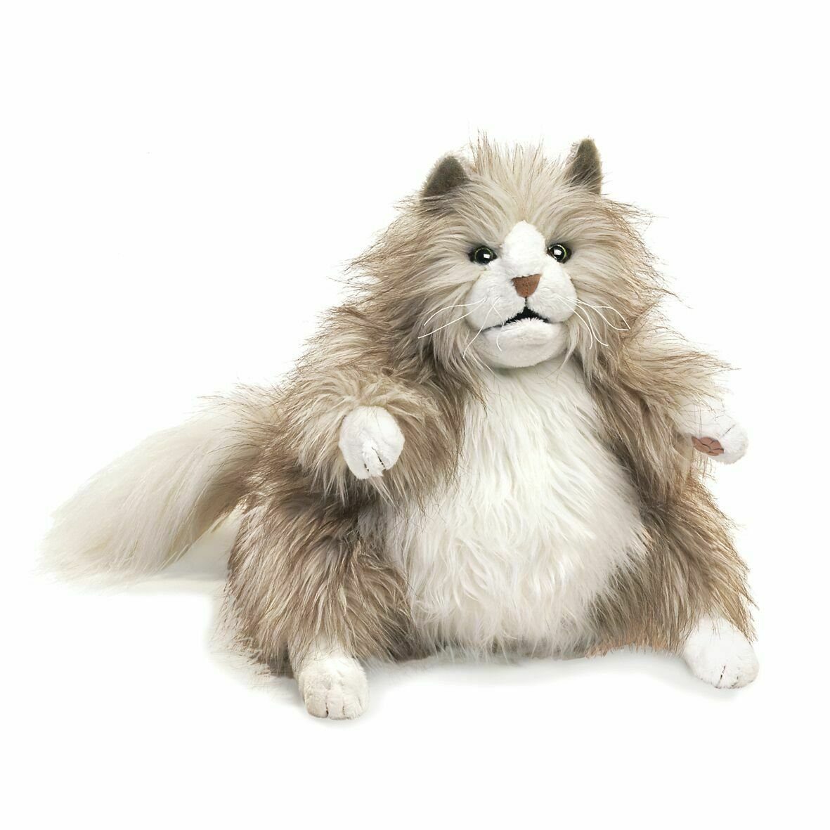 Folkmanis Панч и Джуди Handpuppe Folkmanis Handpuppe Pummelige Katze 2566 (Packung)