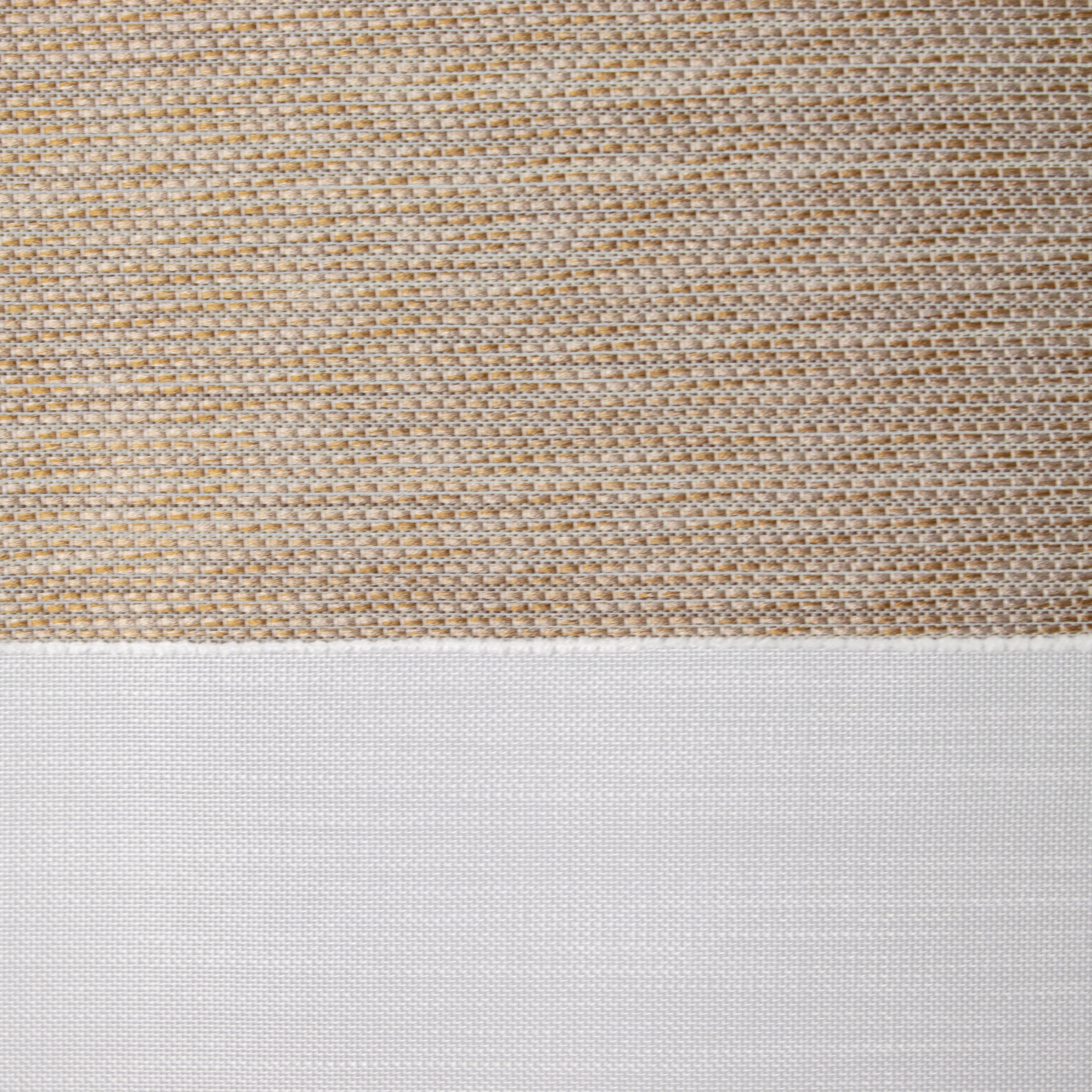 Scheibengardine Mini Scheibengardine Clever-Kauf-24, 2280-13 beige Miniflächenvorhang, Flächenvorhang 3tlg., weiß