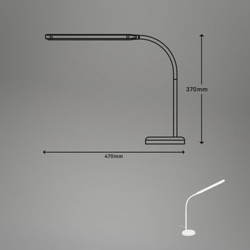 Briloner Leuchten Tischleuchte 7472016, 335,328, LED fest verbaut, Warmweiß