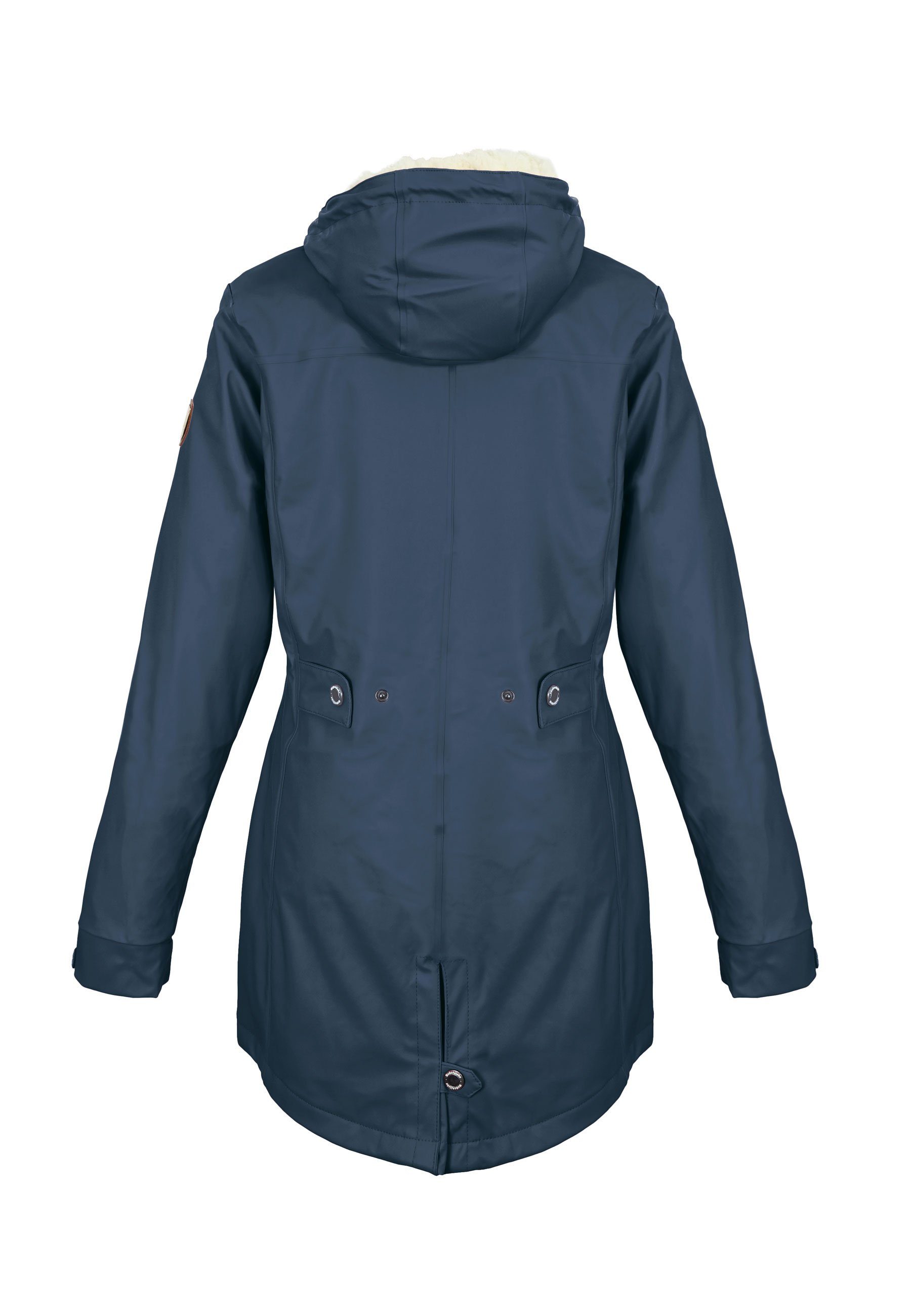 Regenliebe Winterjacke Friesennerz Regenparka mit Teddyfleece gefüttert