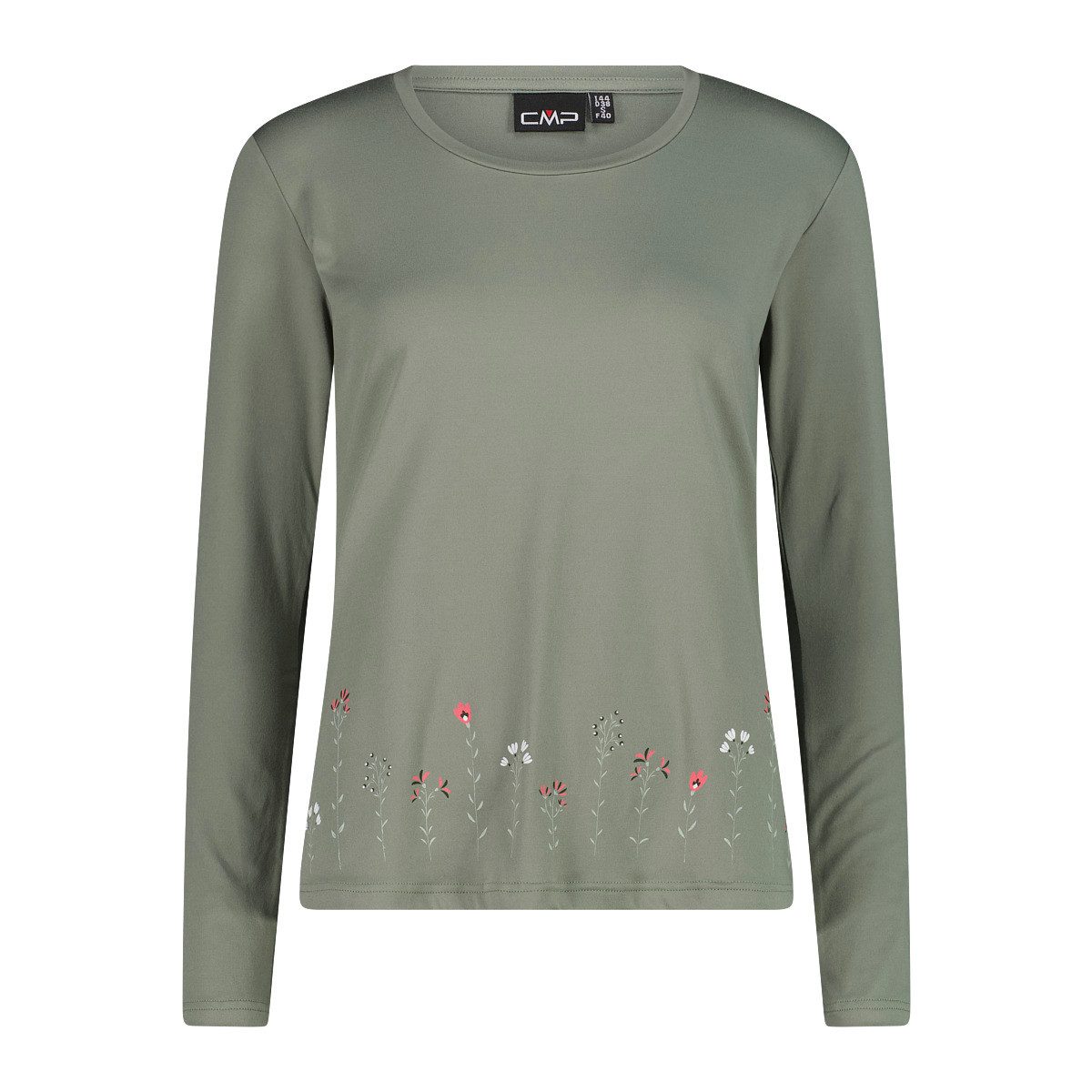 CMP Langarmshirt CMP Damen Shirt Woman T-Shirt 36N5956