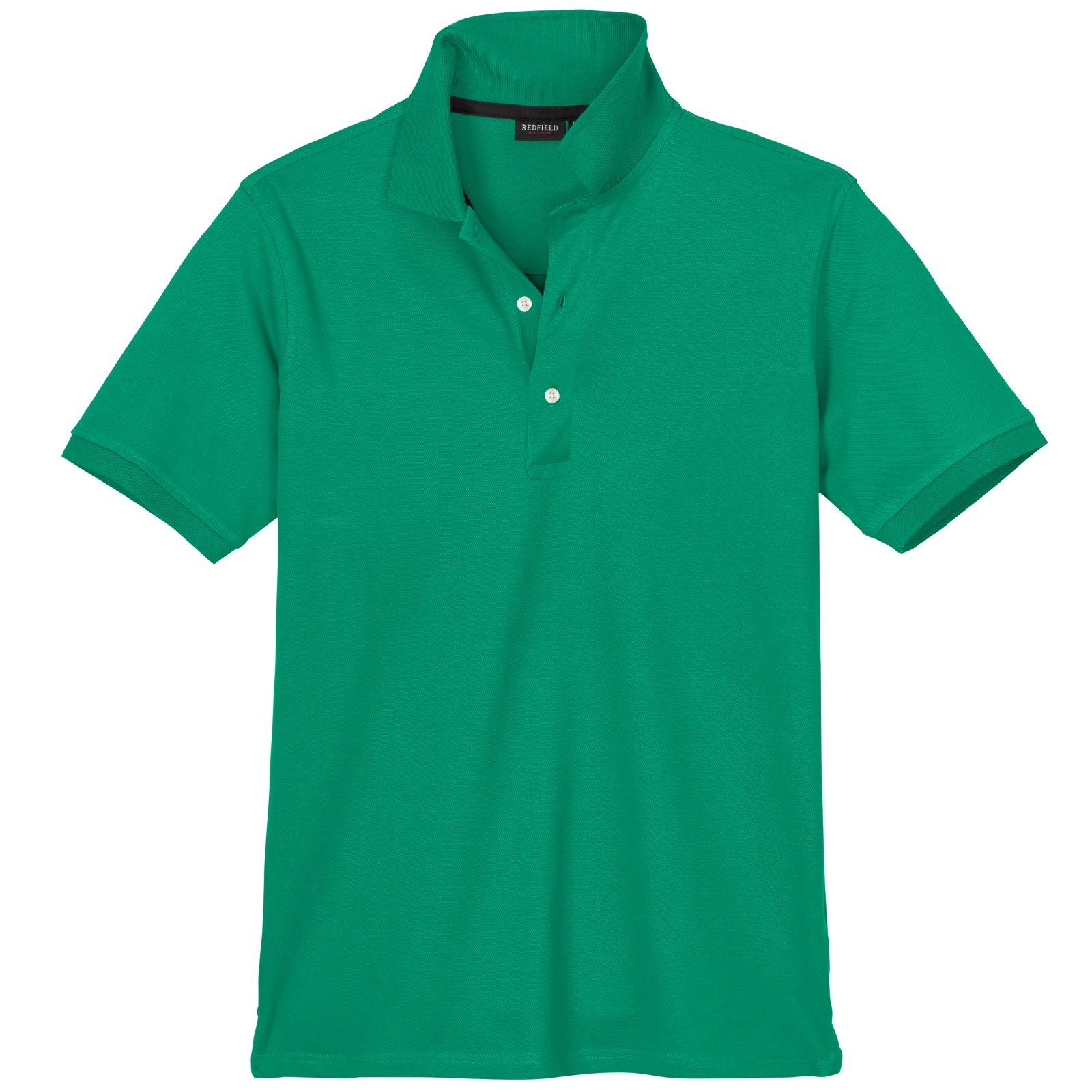 Stretch-Poloshirt Poloshirt Herren redfield Redfield Große grün Größen