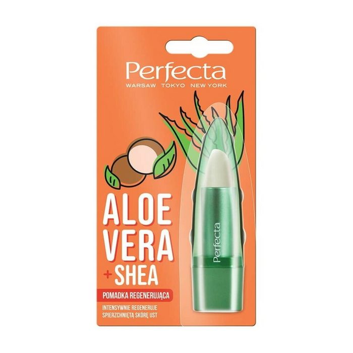 Perfecta Lippenpflegestift Perfecta Lippenstift regenerierend Aloe Vera + Shea Butter 5g