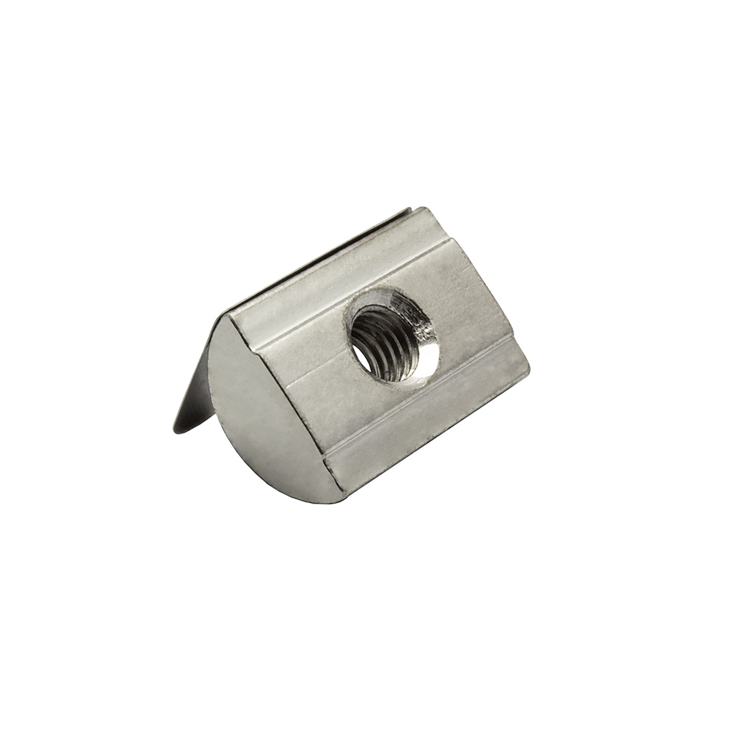 KLAK Profil KLAK 40 - Nutenstein mit Federblech M6 Nut 8 für Aluprofil 40-er (1-St)