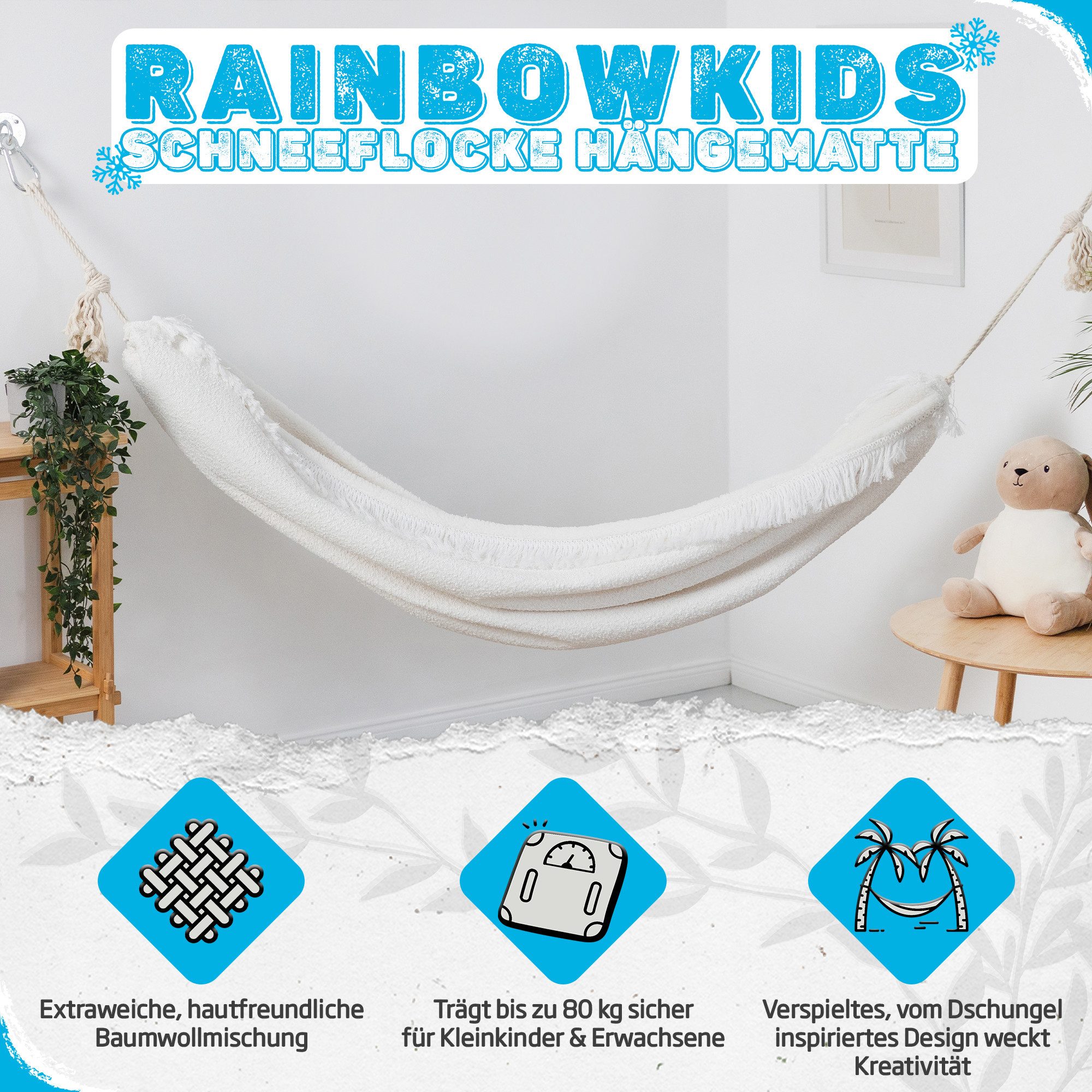 Rainbow Kids Hängematte für Kinder für günstig online kaufen